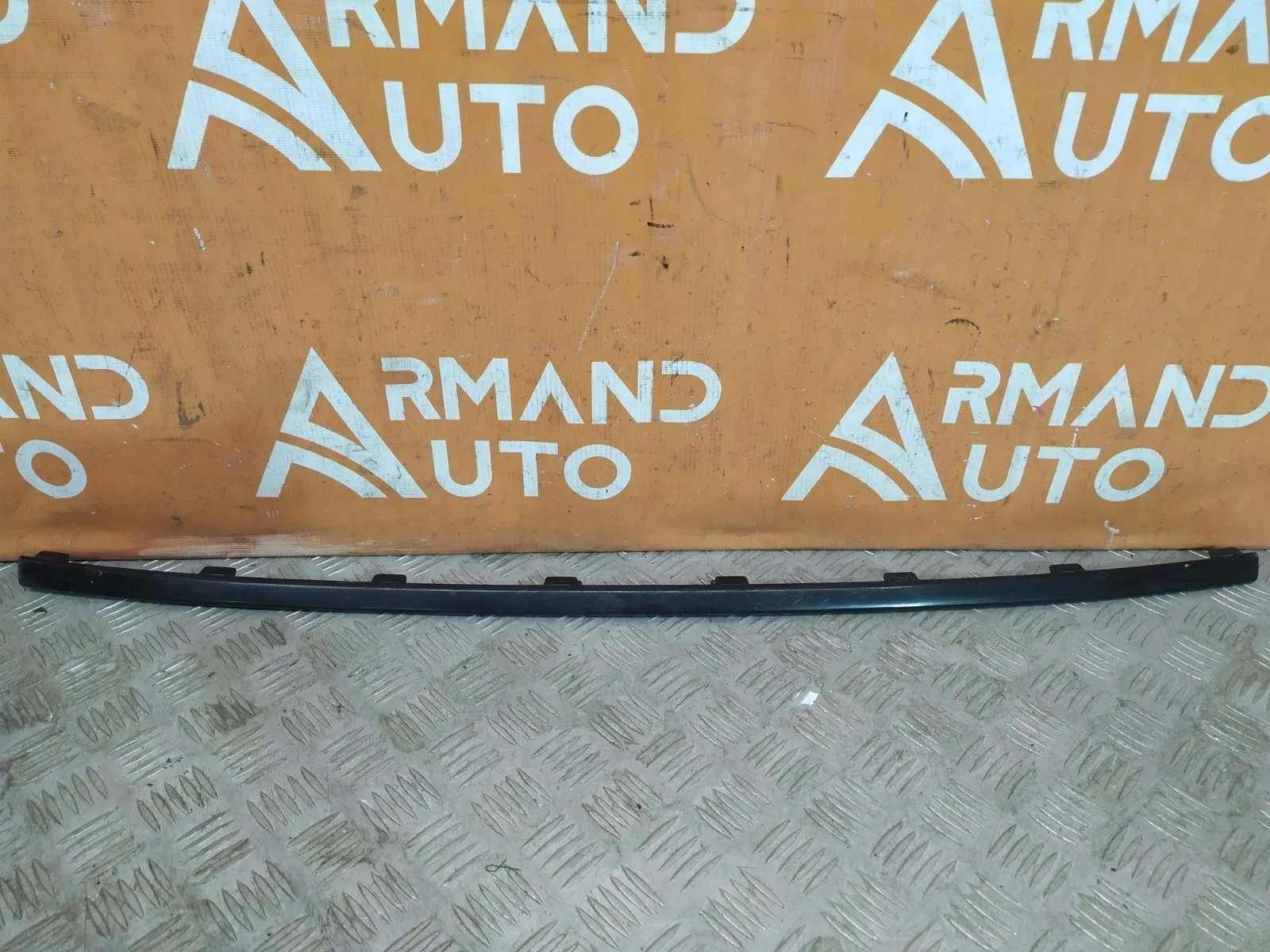 Молдинг решетки бампера Volkswagen Polo 2014-2020 6RU853671DBUS 5, передний