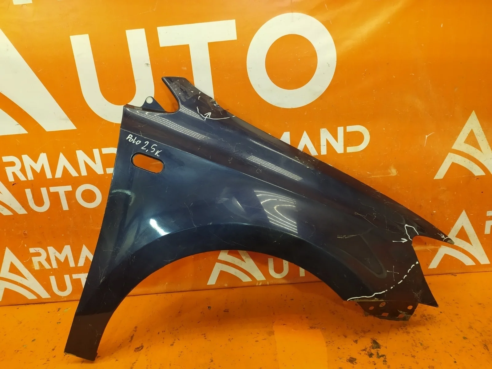 Крыло Volkswagen Polo 2009-2020 6RU821106C 5, переднее правое