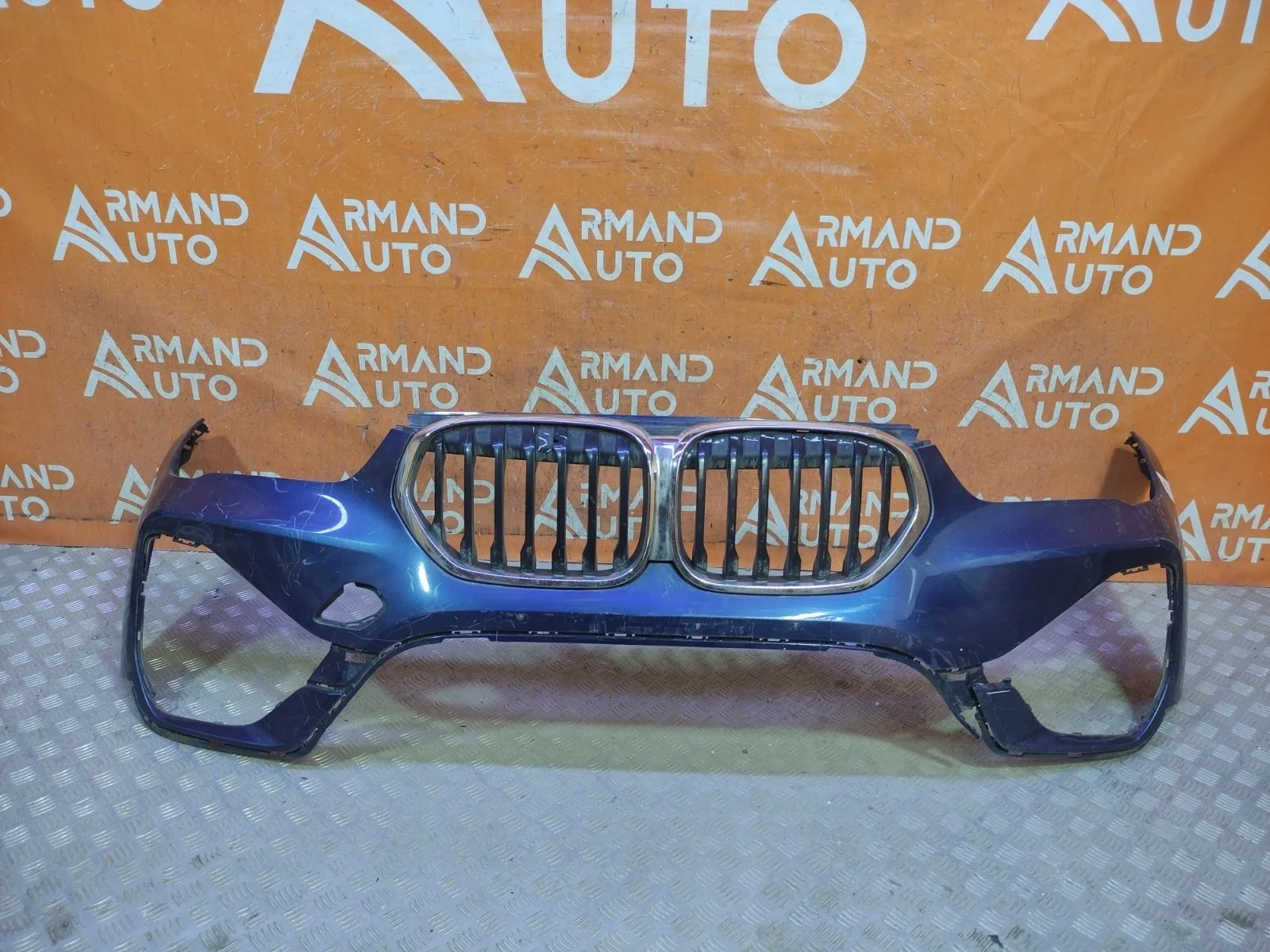 Бампер BMW X1 2019-2022 51119883249 F48, передний