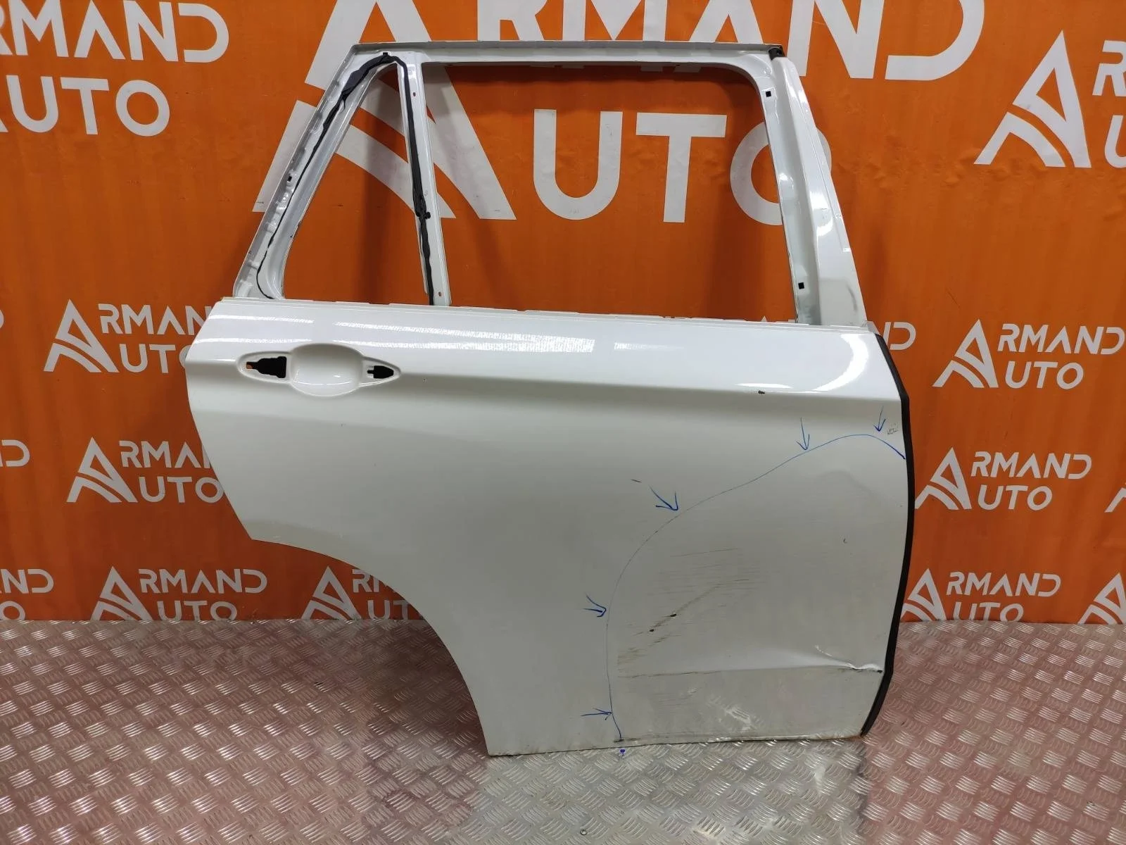 Дверь BMW X5 2013-2018 41517386740 F15, задняя правая