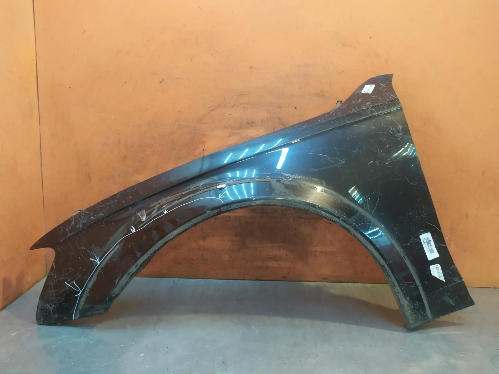 Крыло AUDI A4 Allroad 2009-2011 8K9821105 4 B8, переднее левое