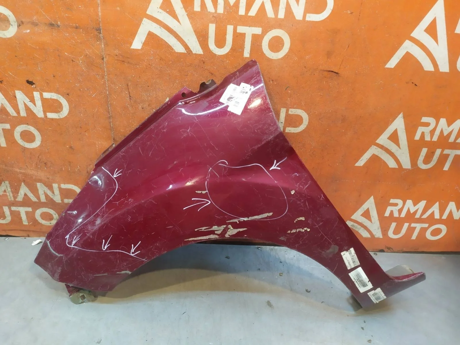 Крыло FORD Fiesta 2008-2019 1777181 MK6, переднее левое