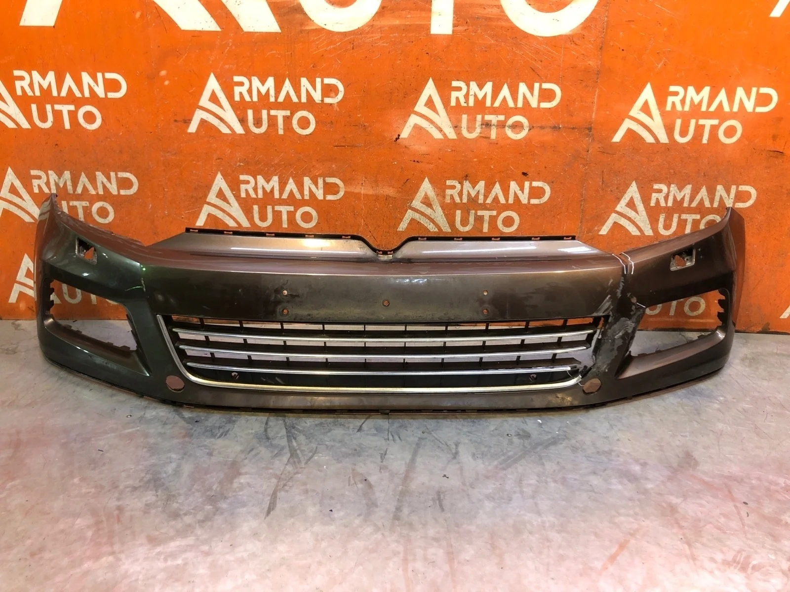 Бампер VOLKSWAGEN Touareg 2010-2014 7P6807221CGRU 2, передний