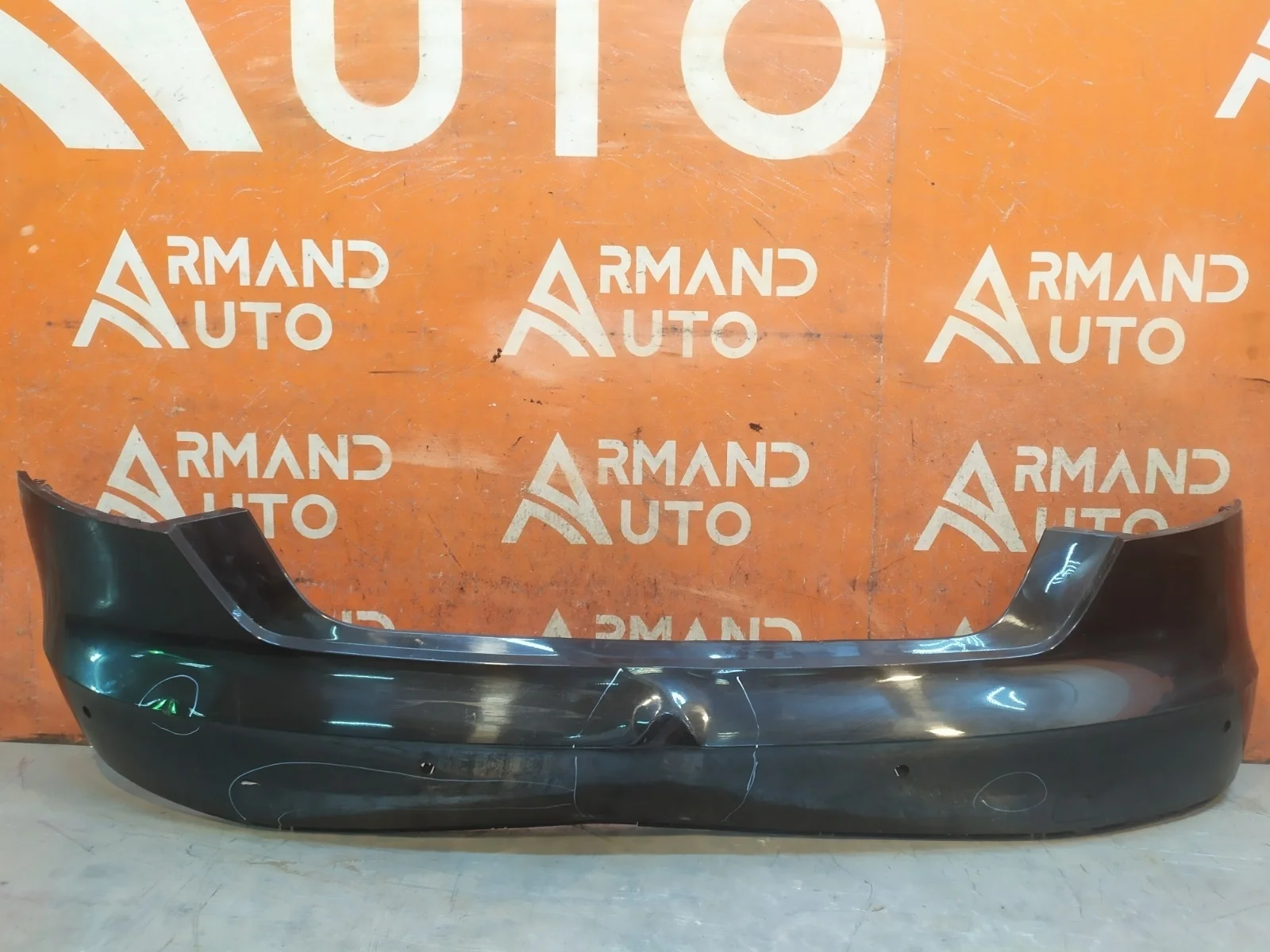 Бампер Audi A8 2010-2014 4H0807067GRU 3 D4, задний