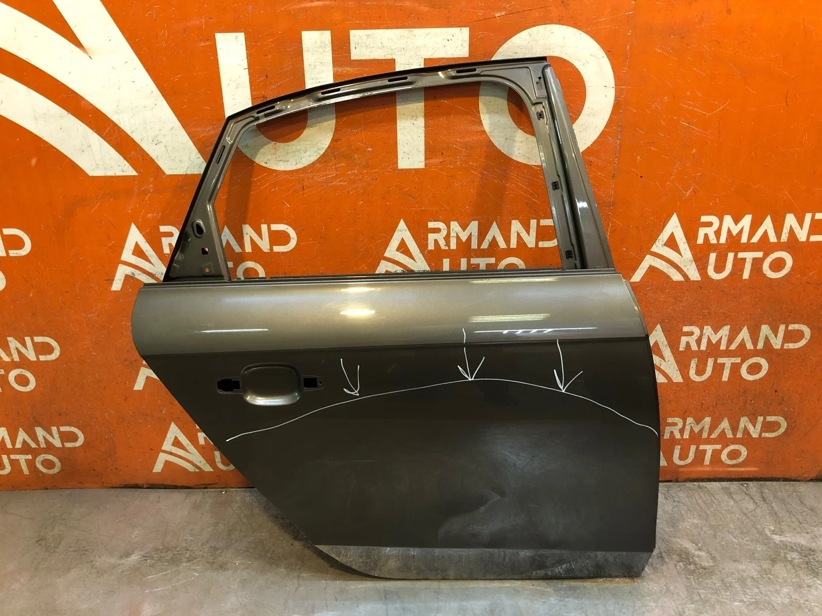 Дверь Audi A4 2007-2015 8K5833052D 4 B8, задняя правая