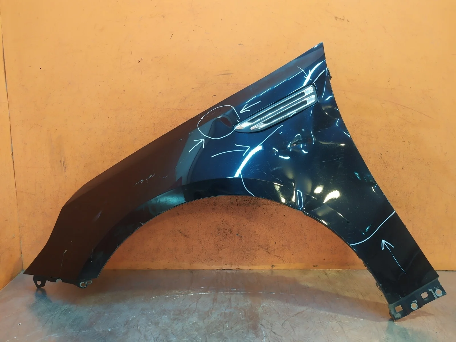 Крыло Kia Optima 2015-2020 66311D4000 4 JF, переднее левое