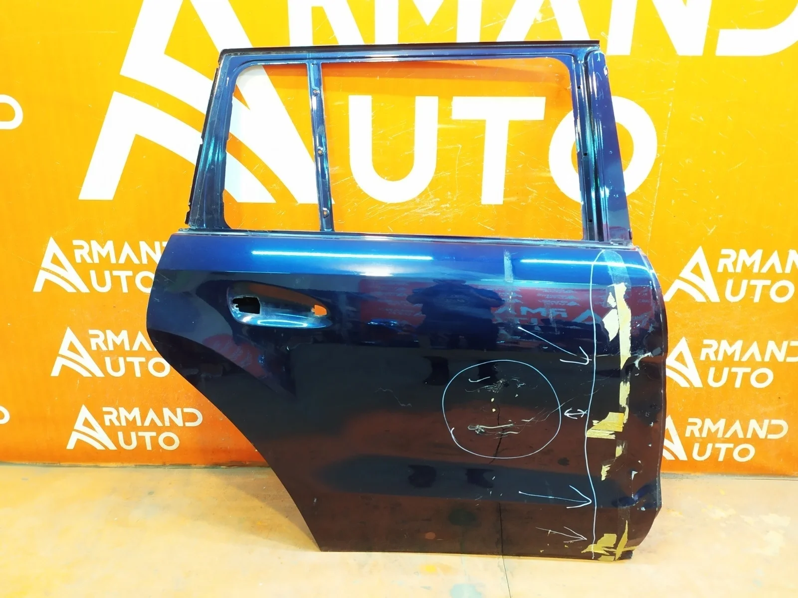 Дверь Mercedes GL GLS-Class 2012-2016 A1667300405 X166, задняя правая