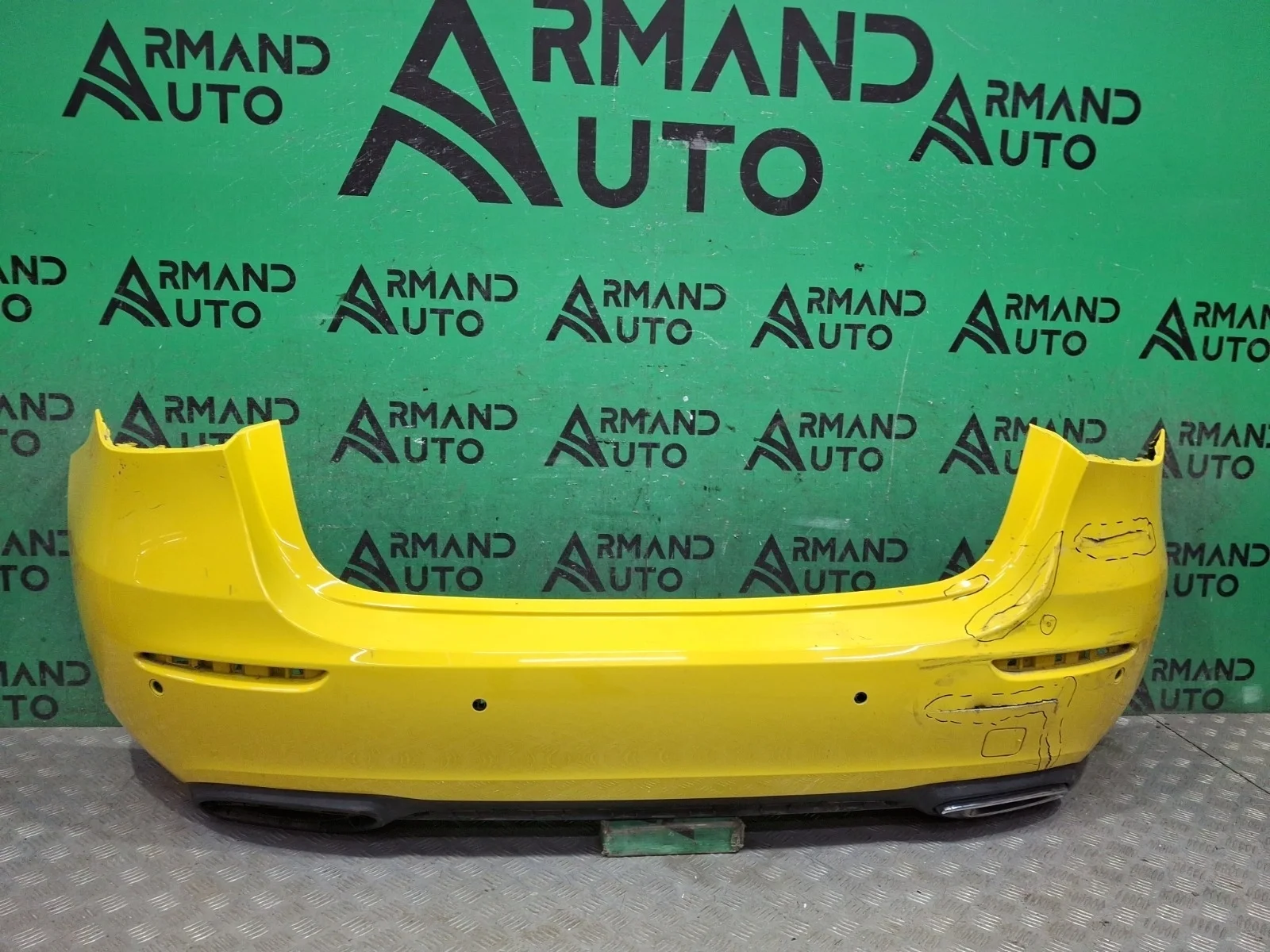 Бампер Mercedes A-Class 2018-2022 A17788005009999 W177, задний