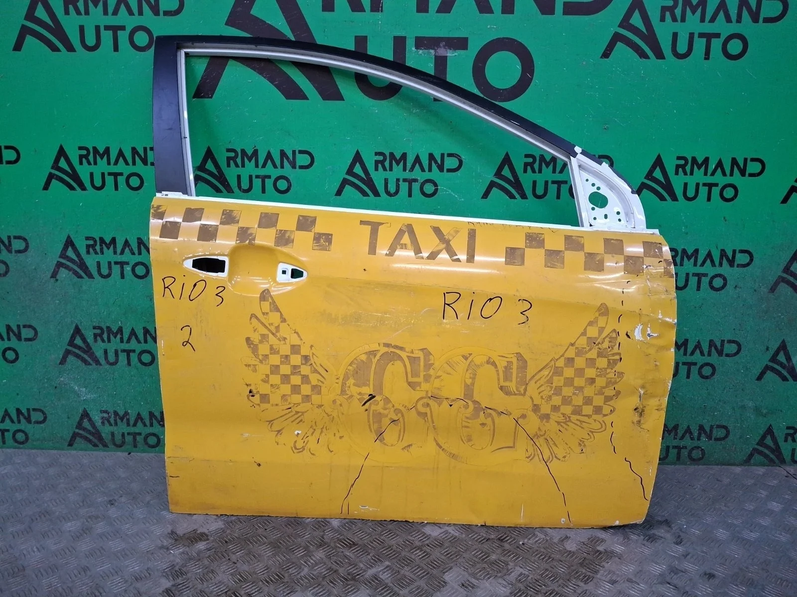 Дверь KIA Rio 2011-2017 760044Y000 3 QB, передняя правая