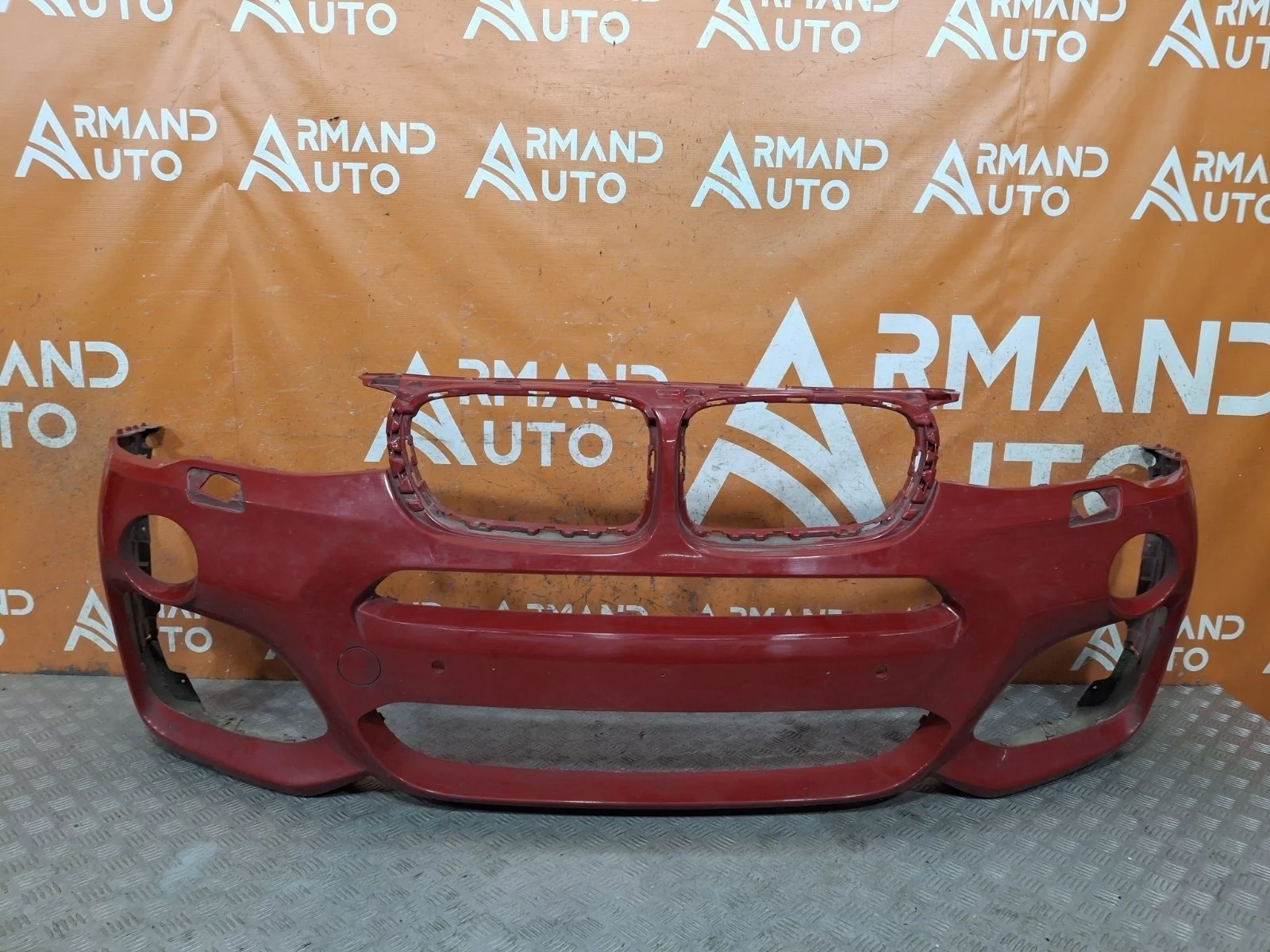 Бампер BMW X3 2014-2017 51118064117 F25, передний