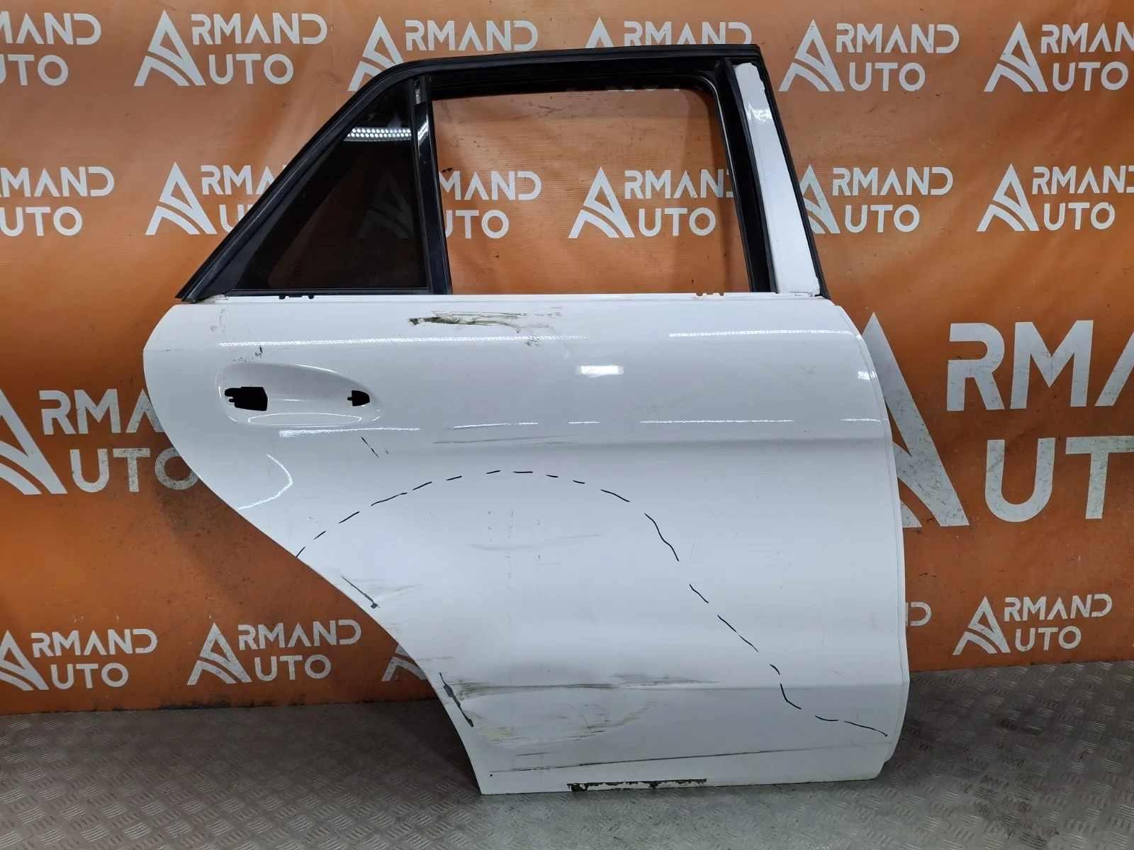 Дверь Mercedes M ML GLE-Class 2011-2018 A1667300205 W166, задняя правая