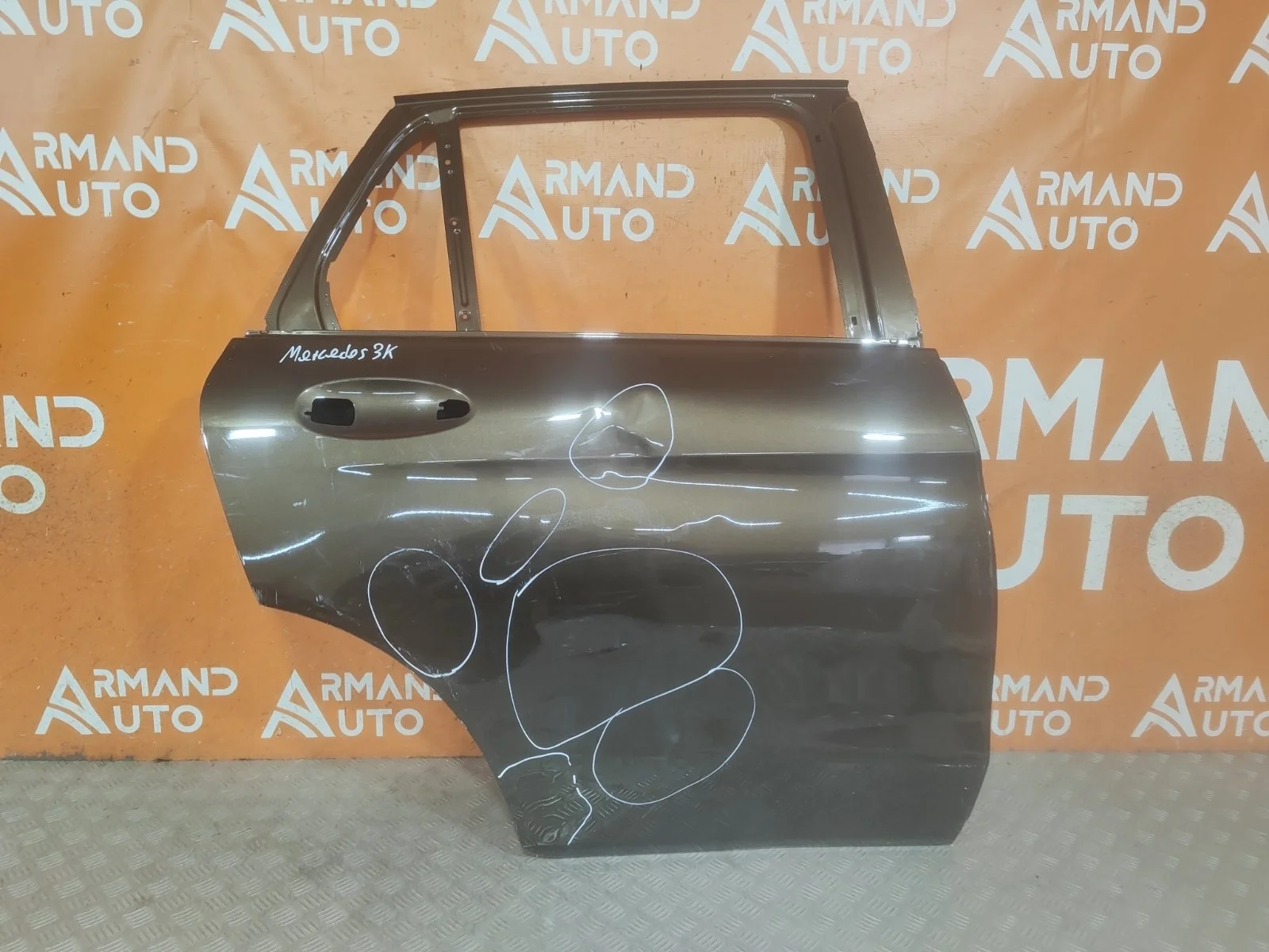 Дверь Mercedes GLC-Class 2015-2022 A2537307404 X253, задняя правая