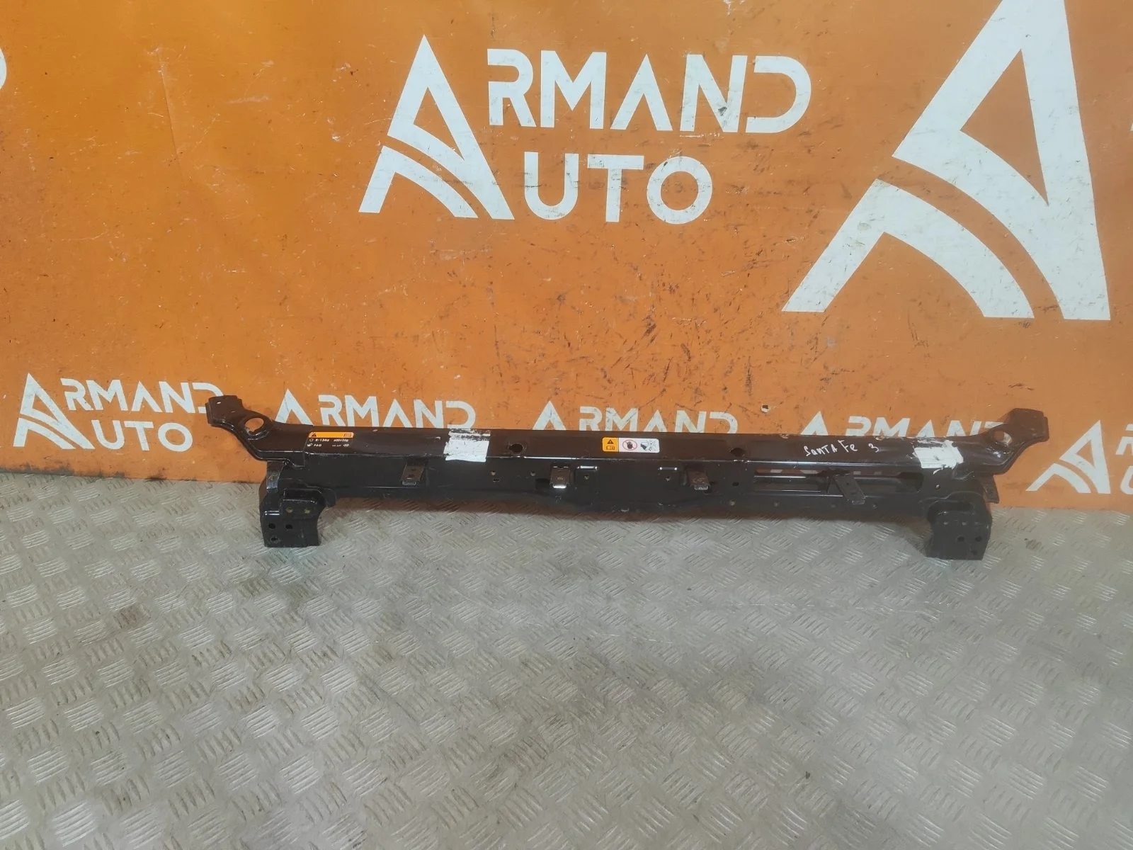 Панель передняя (суппорт радиатора) верхняя Hyundai Santa Fe 2015-2019 641012W500 3 DM