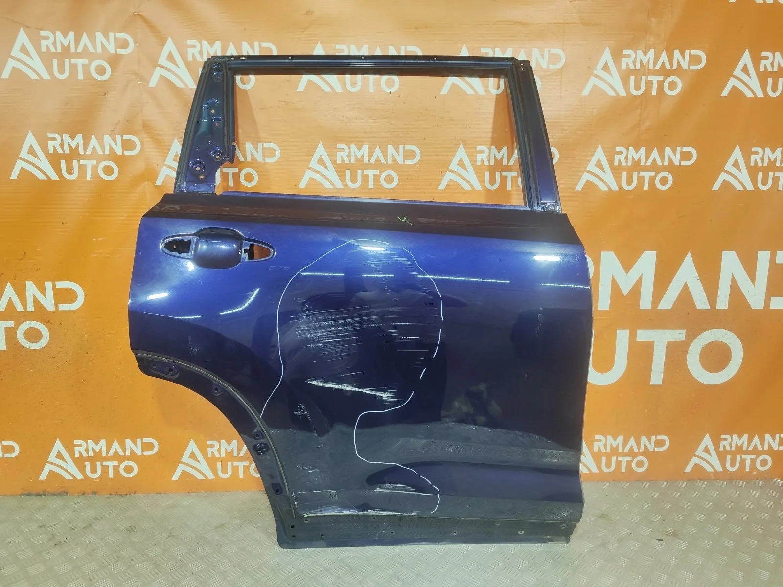 Дверь Toyota Highlander 2013-2019 670030E120 3 U50, задняя правая