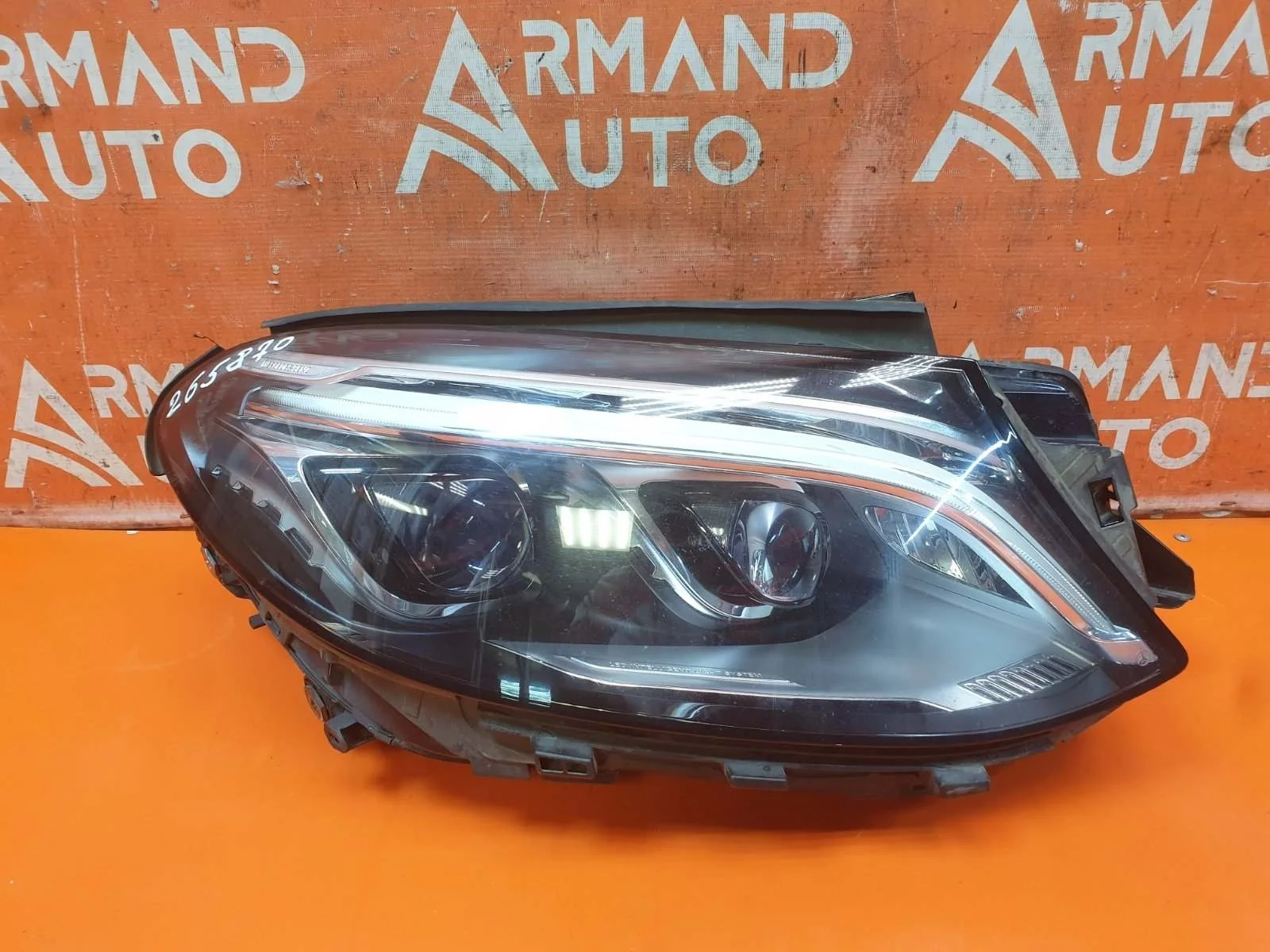 Фара Mercedes M ML GLE-Class 2015-2018 A1669065203 W166, правая
