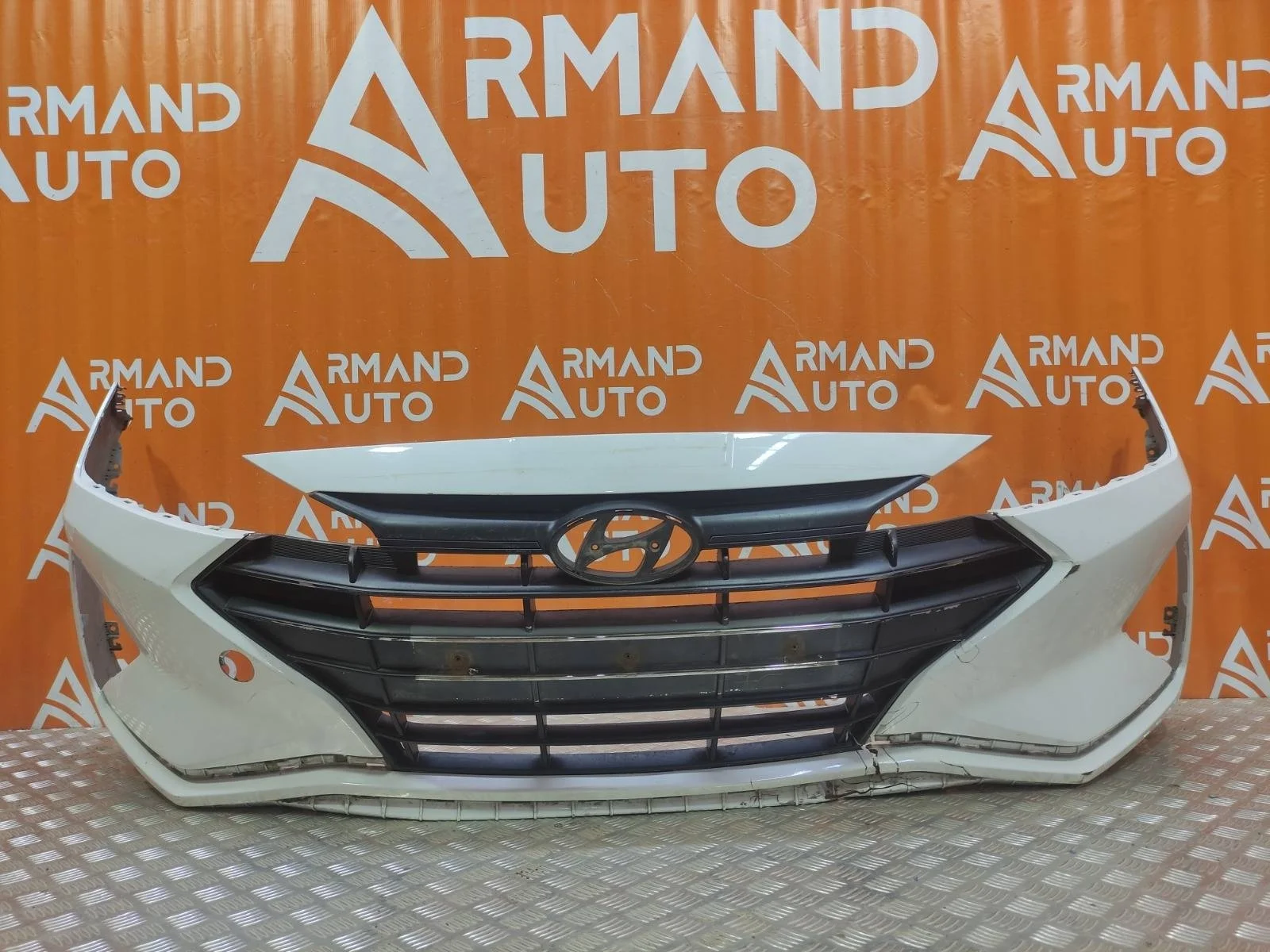 Бампер Hyundai Elantra 2018-2020 86511F2AA0 6 AD, передний