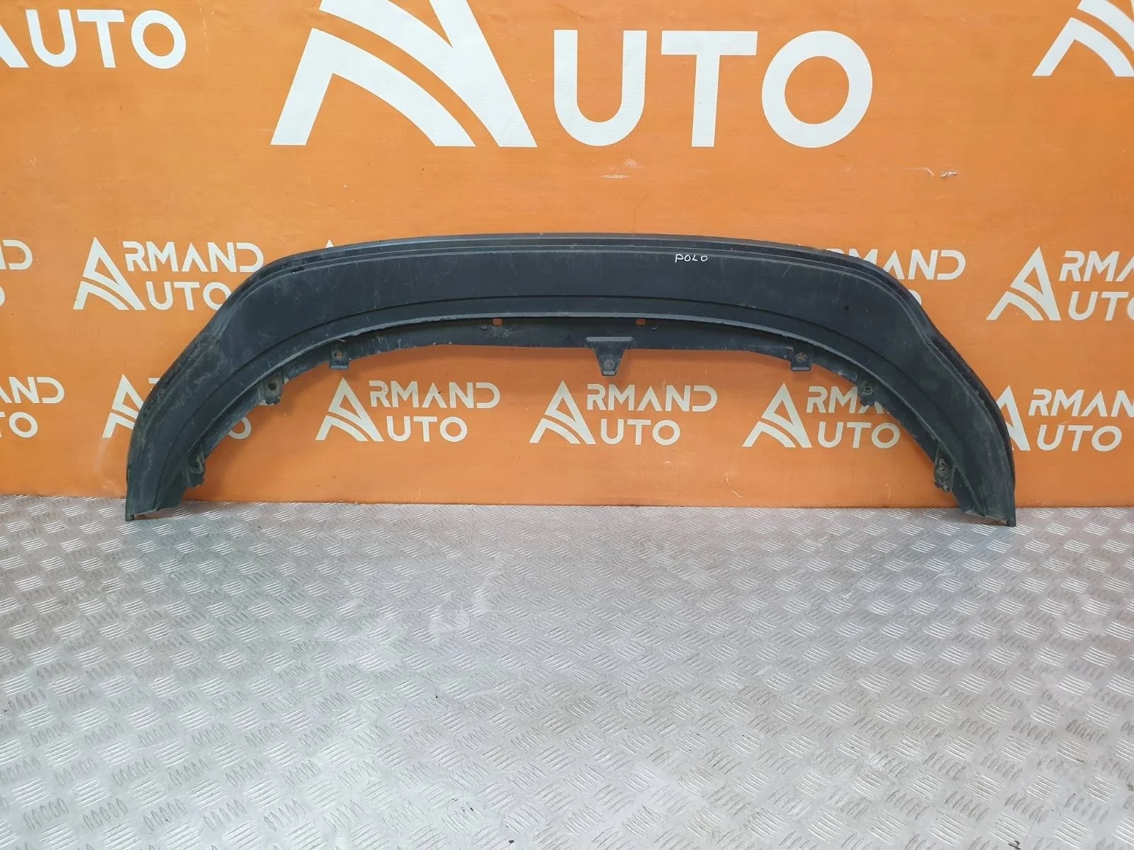 Пыльник бампера Volkswagen Polo 2014-2020 6RU805915A9B9 5, передний