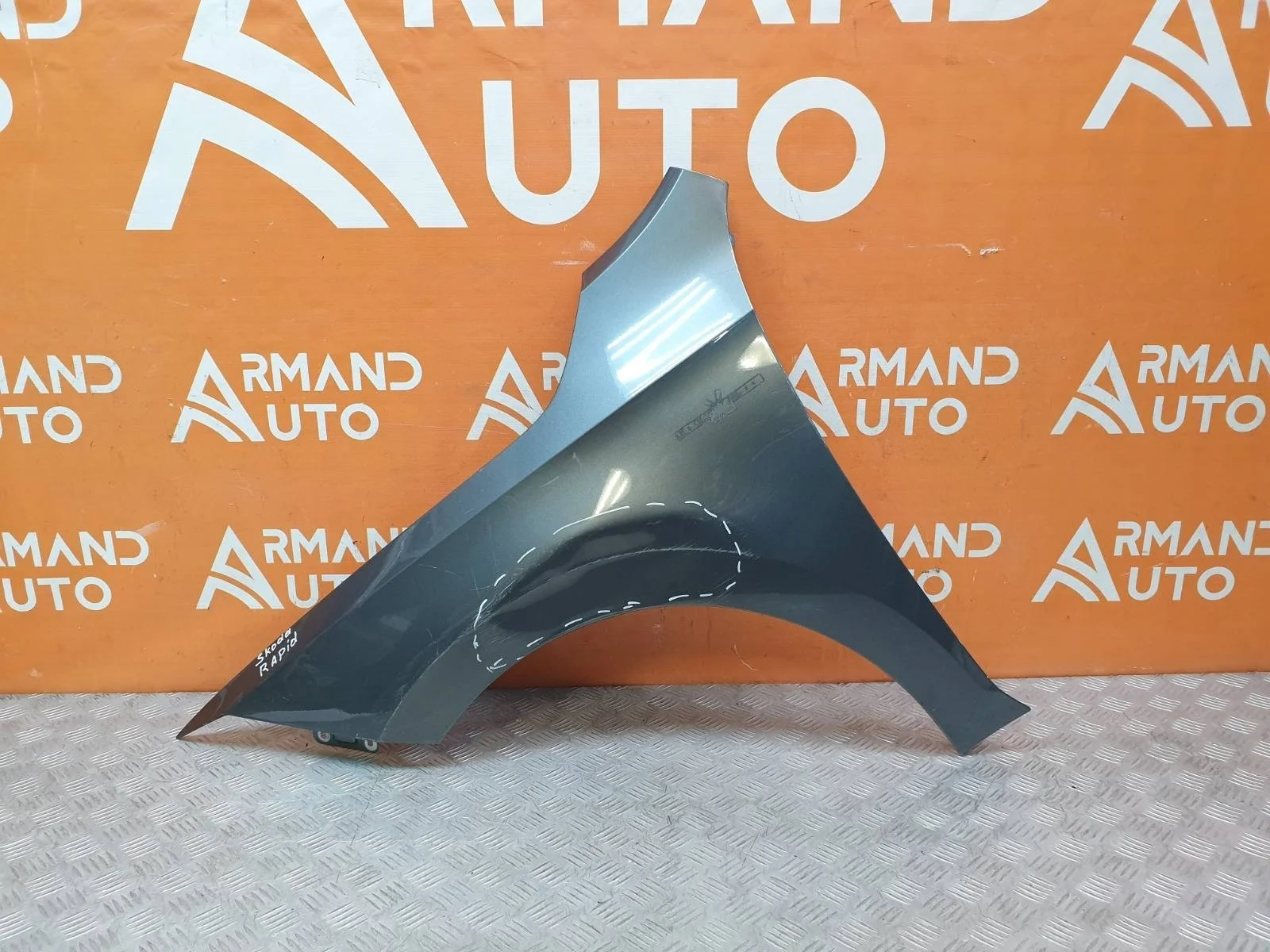 Крыло Skoda Rapid 2020-2023 60U821021 2, переднее левое