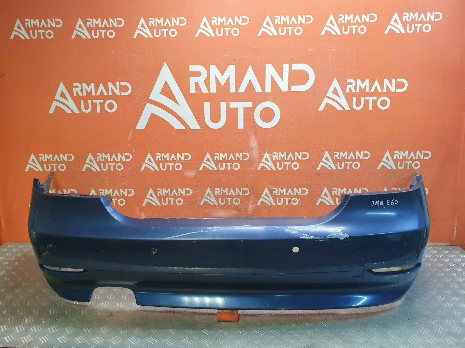 Бампер BMW 5 series 2002-2007 51127077940 E60, задний