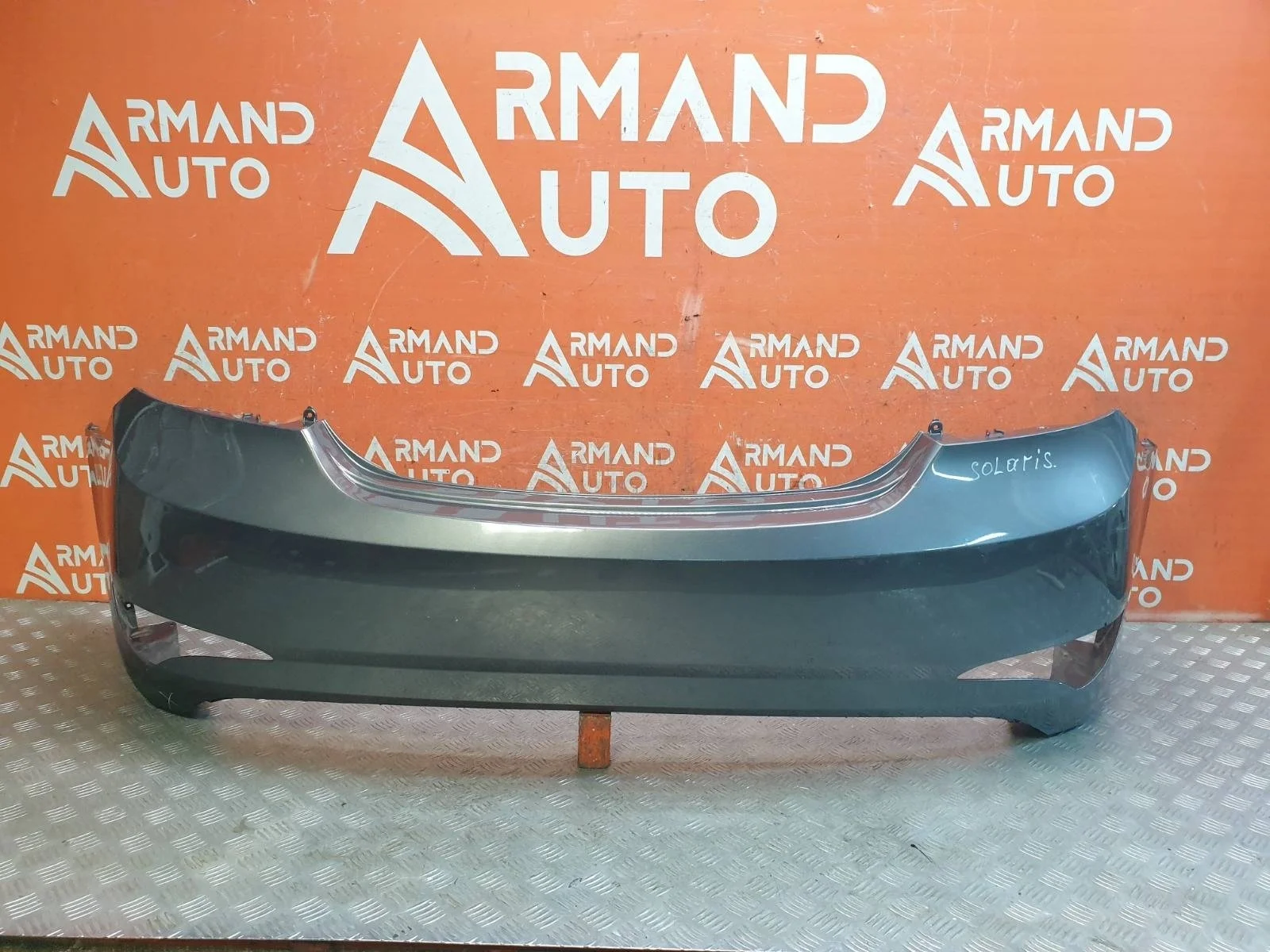Бампер Hyundai Solaris 2014-2017 866114L500 1, задний