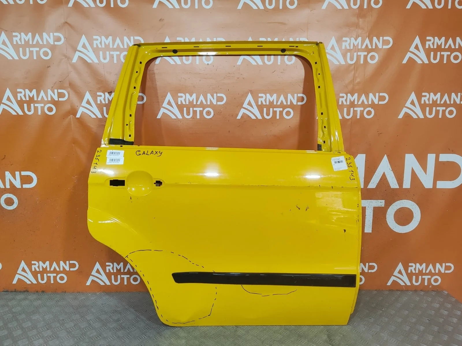 Дверь Ford Galaxy 2006-2015 1681838 2, задняя правая