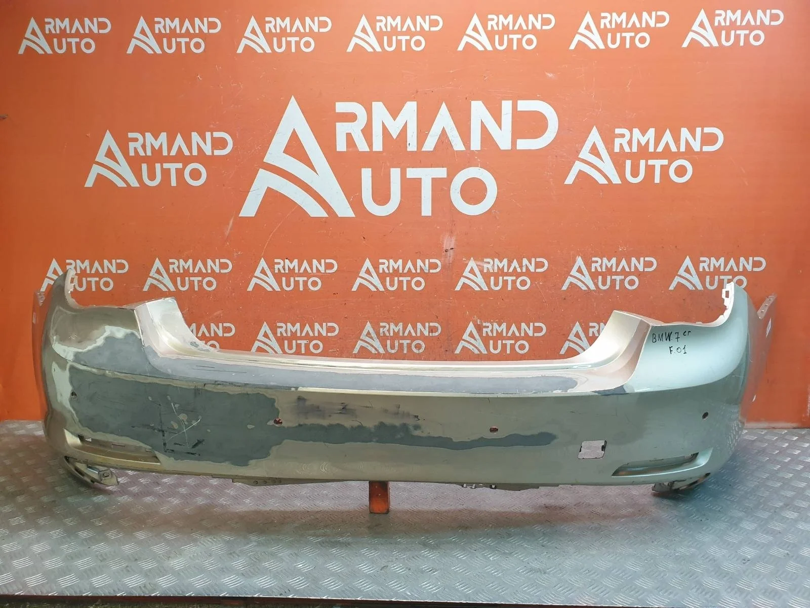 Бампер BMW 7 series 2008-2012 51127209924 F01 F02 F04, задний