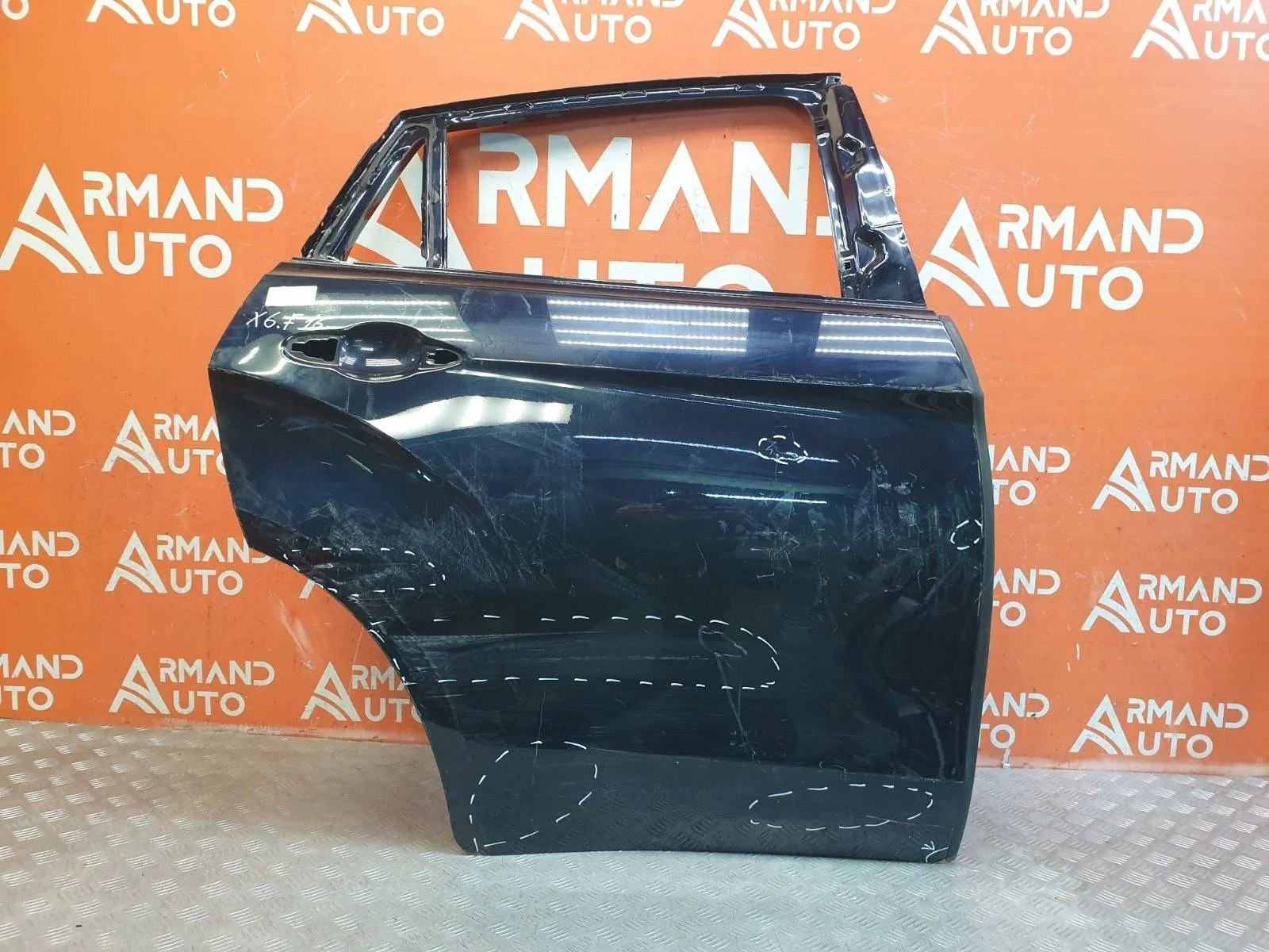 Дверь BMW X6 2014-2019 41517386744 F16, задняя правая