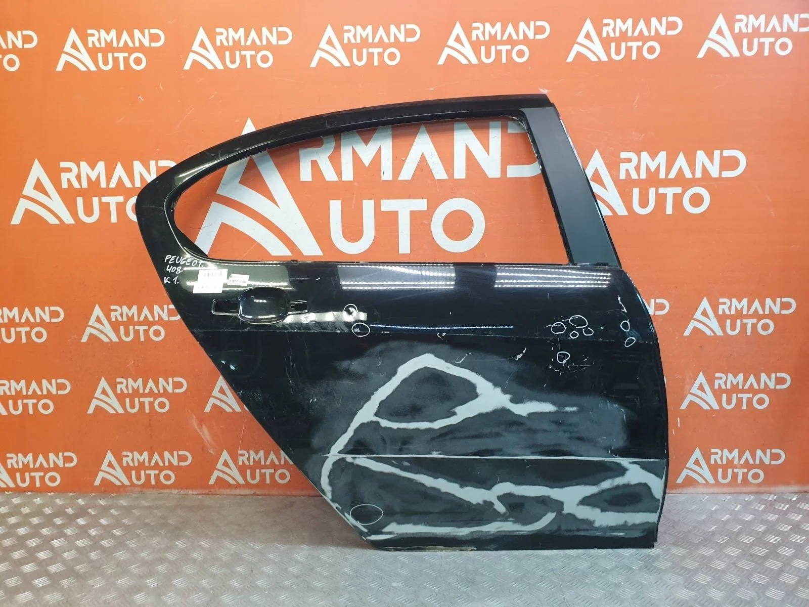 Дверь Peugeot 408 2012-2022 9678654780 1, задняя правая