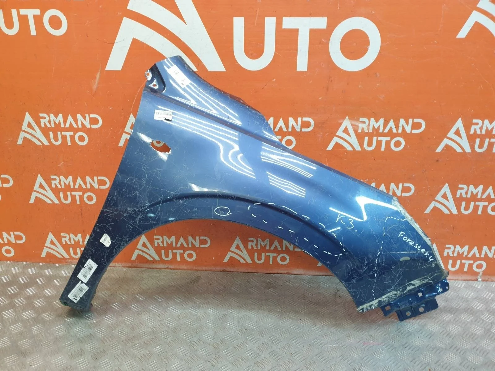 Крыло Subaru Forester 2012-2018 57120SG0009P 4, переднее правое