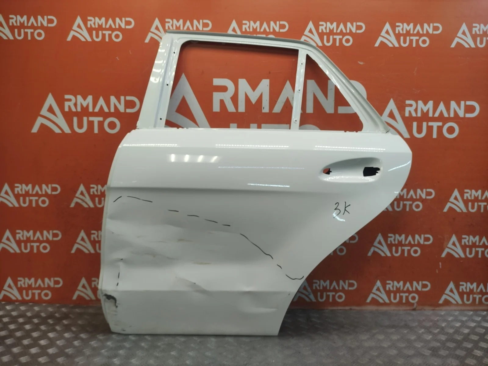Дверь Mercedes M ML GLE-Class 2011-2018 A1667300105 W166, задняя левая