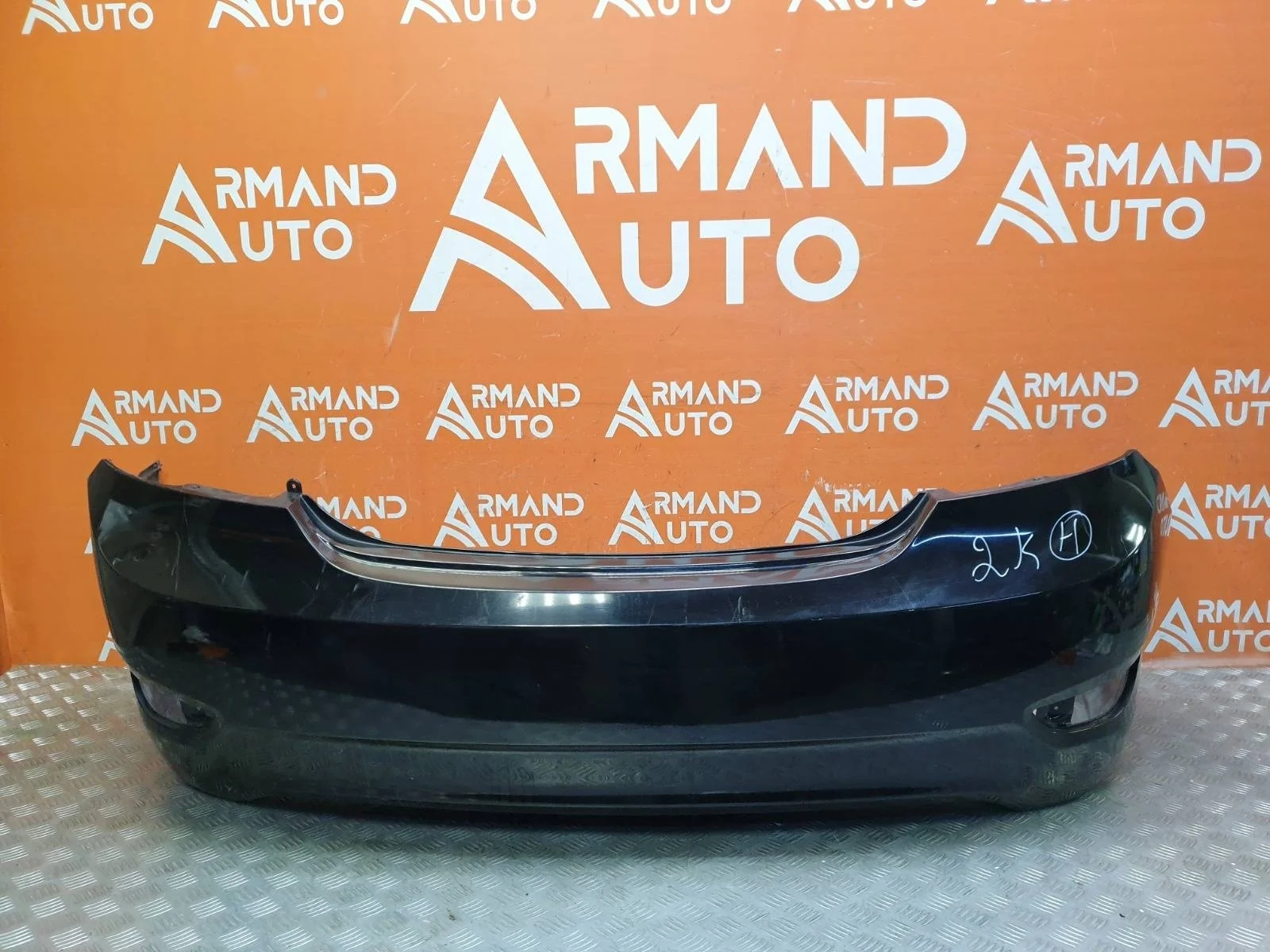 Бампер HYUNDAI Solaris 2010-2014 866114L000 1, задний