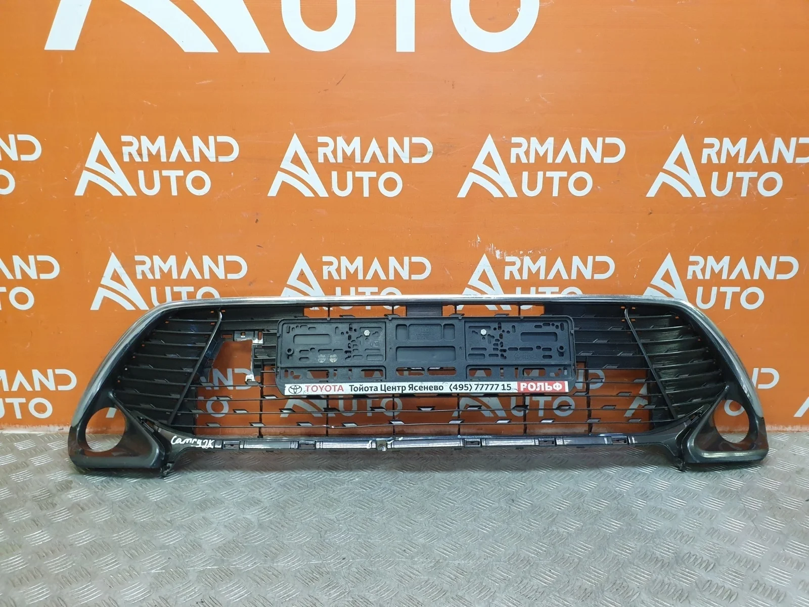 Решетка бампера Toyota Camry 2017-2018 5310206590 7 XV50, передняя