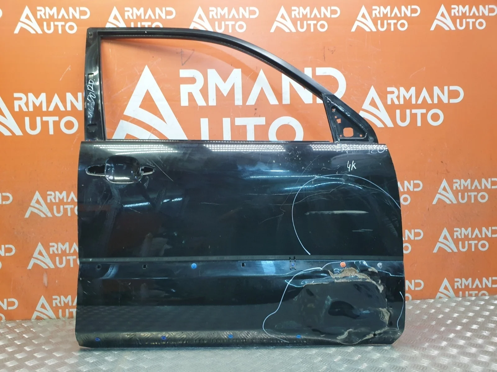 Дверь Toyota Land Cruiser Prado 2002-2009 6700160540 120, передняя правая