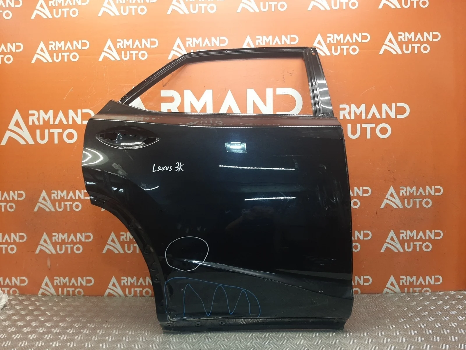Дверь LEXUS RX 2015-2022 6700348190 4 AL20, задняя правая