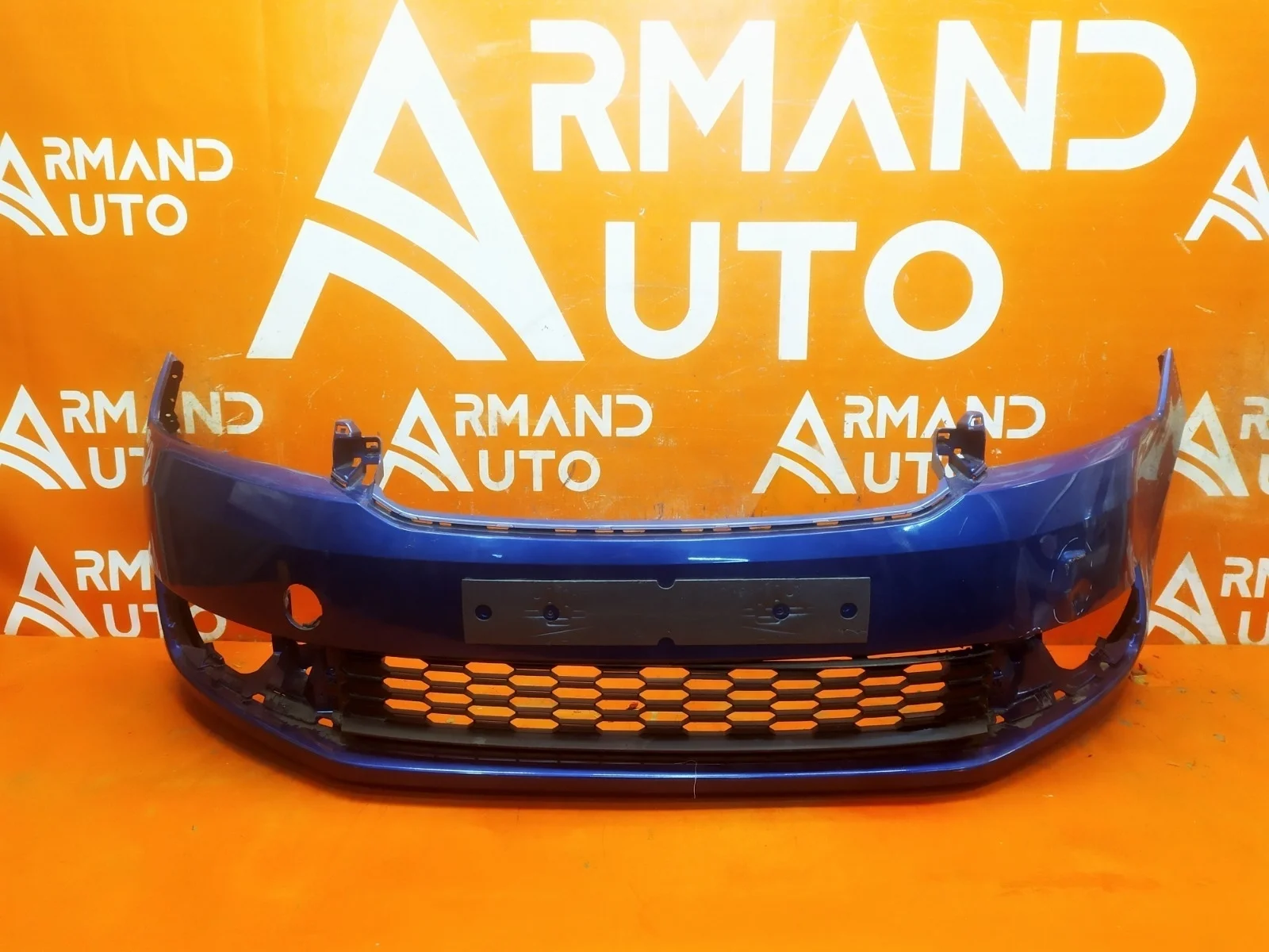 Бампер Skoda Rapid 2014-2020 60U807221F 1, передний
