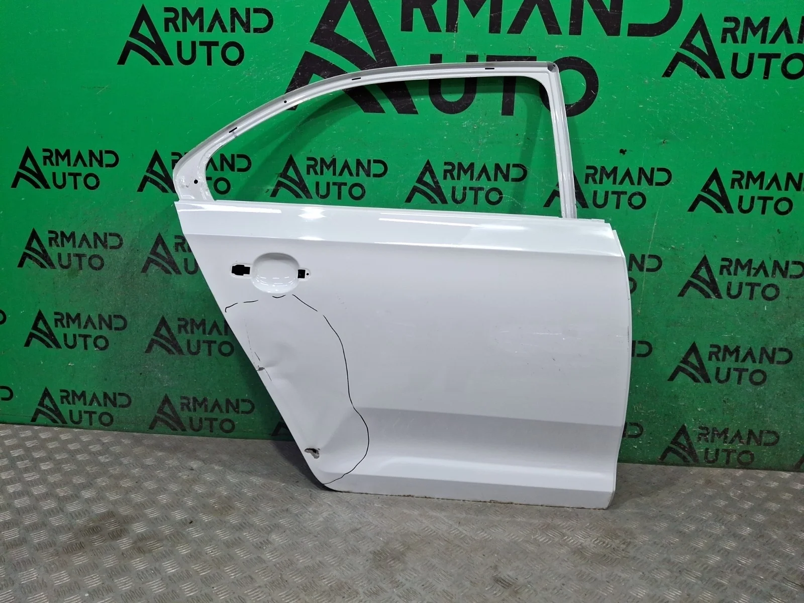 Дверь Volkswagen Polo 2020-2022 60U833052 6, задняя правая