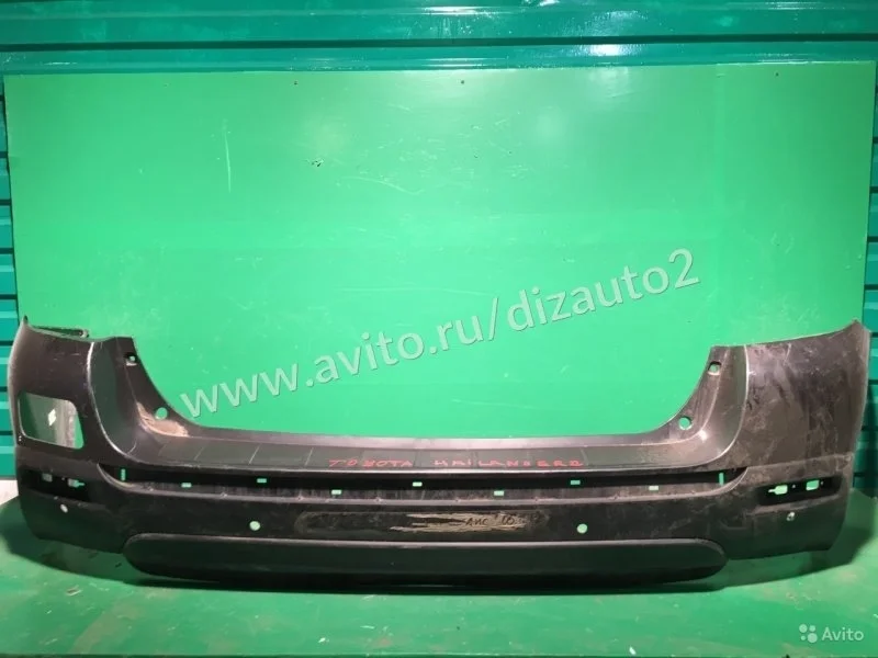 Бампер TOYOTA HIGHLANDER 2010-2013 5215948918 2 U40, задний