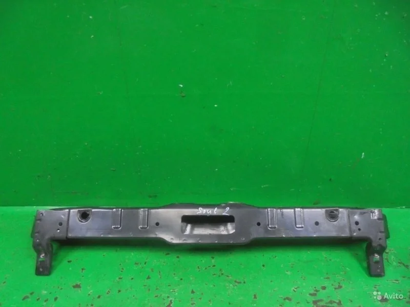 Панель передняя (суппорт радиатора) верхняя KIA SOUL 2013-2019 64101B2000 2 PS