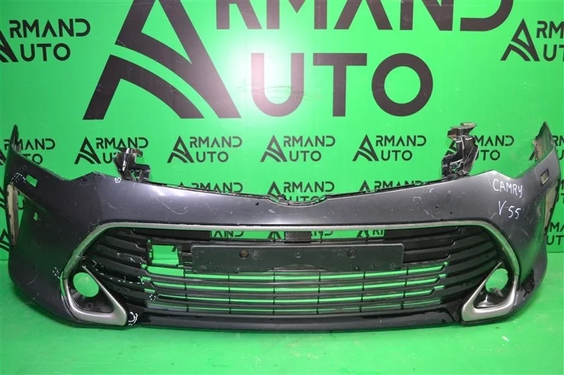Бампер TOYOTA CAMRY 2014-2018 521190X911 7 XV50, передний