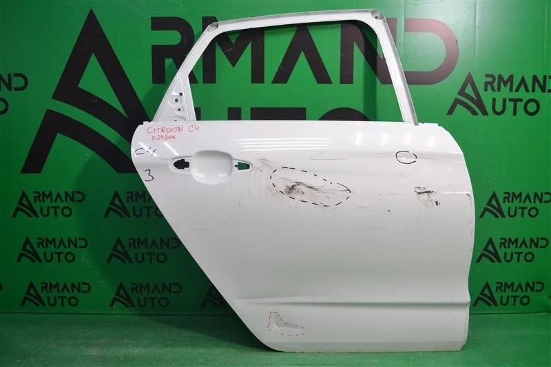Дверь CITROEN C4 2010-2022 9008X2 2, задняя правая