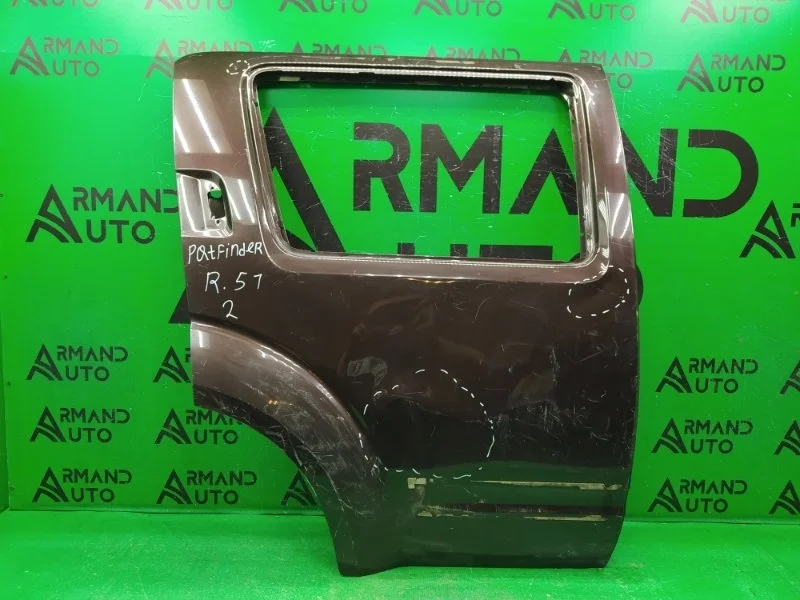 Дверь NISSAN PATHFINDER 2004-2014 82100EB330 3 R51, задняя правая
