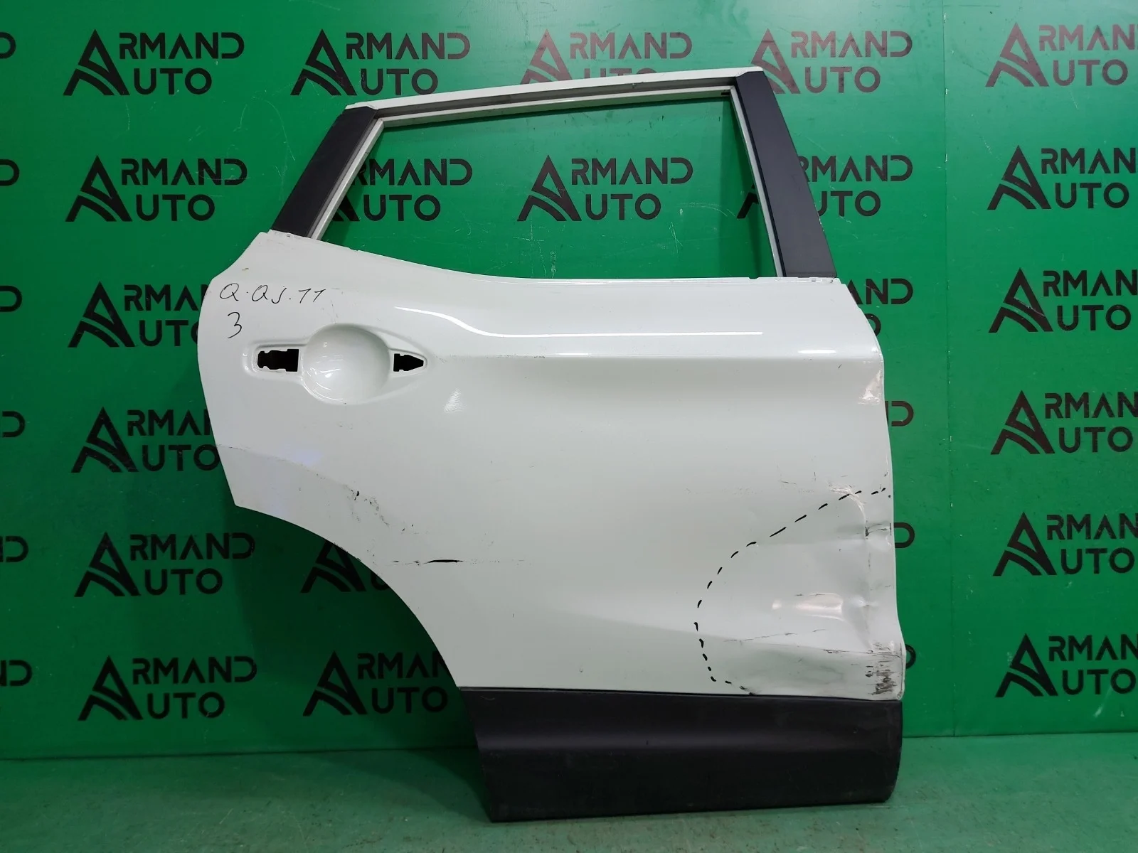 Дверь NISSAN QASHQAI 2013-2022 H2100BM9MB 2 J11, задняя правая