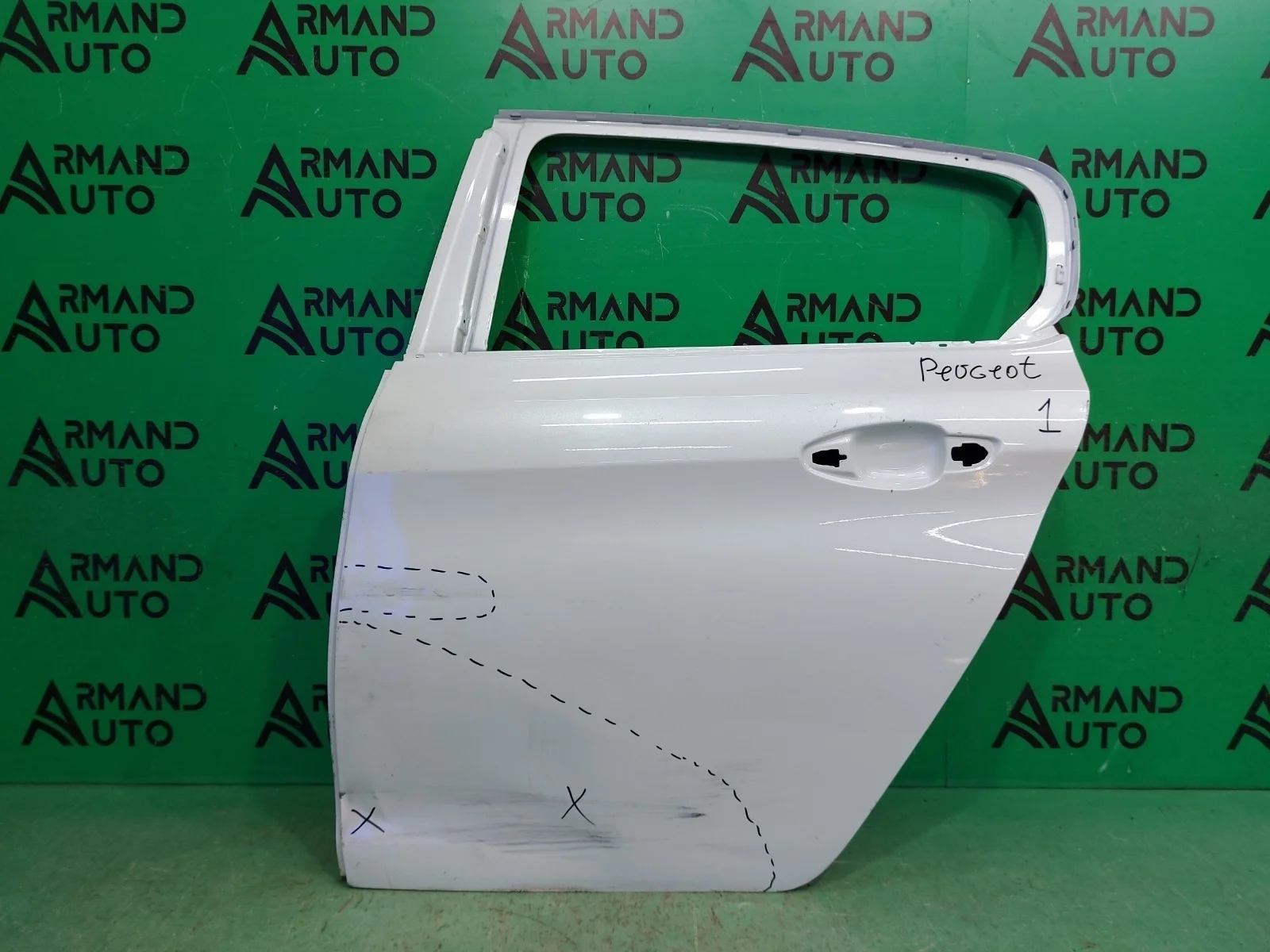 Дверь PEUGEOT 308 2013-2021 9802165680 2 T9, задняя левая