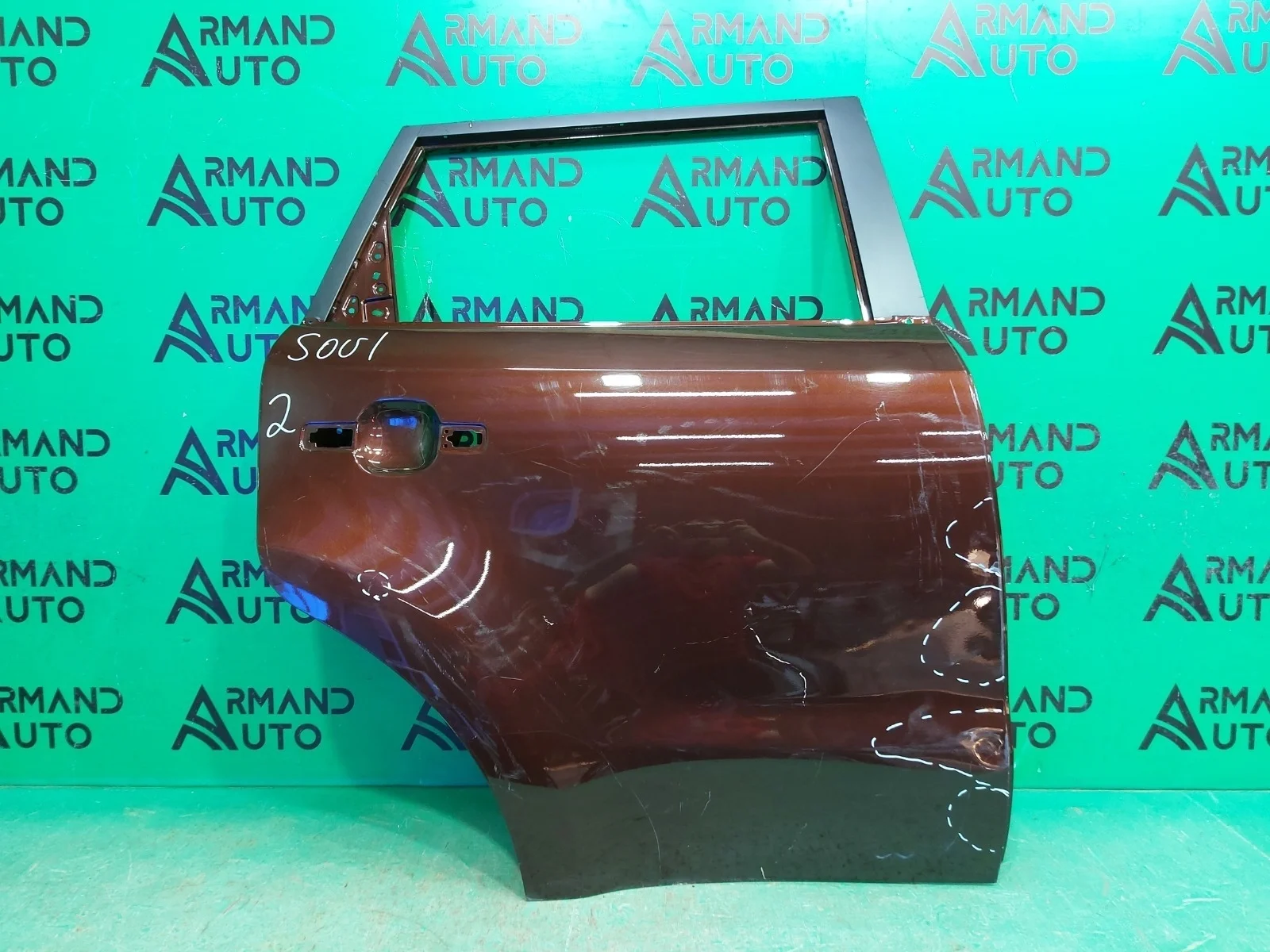 Дверь KIA SOUL 2013-2019 77004B2000 2 PS, задняя правая