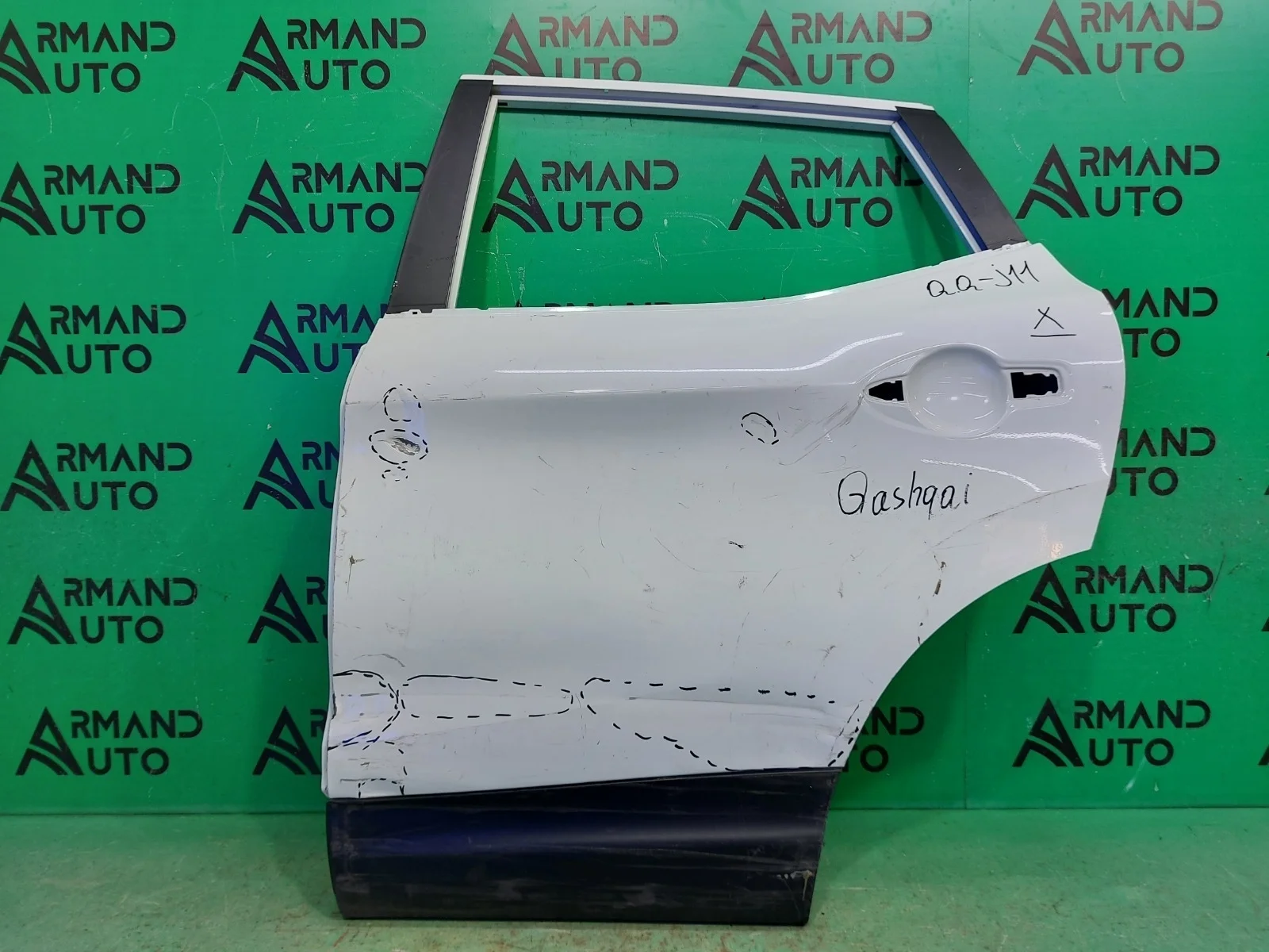 Дверь NISSAN QASHQAI 2013-2022 H2101HV0MB 2 J11, задняя левая