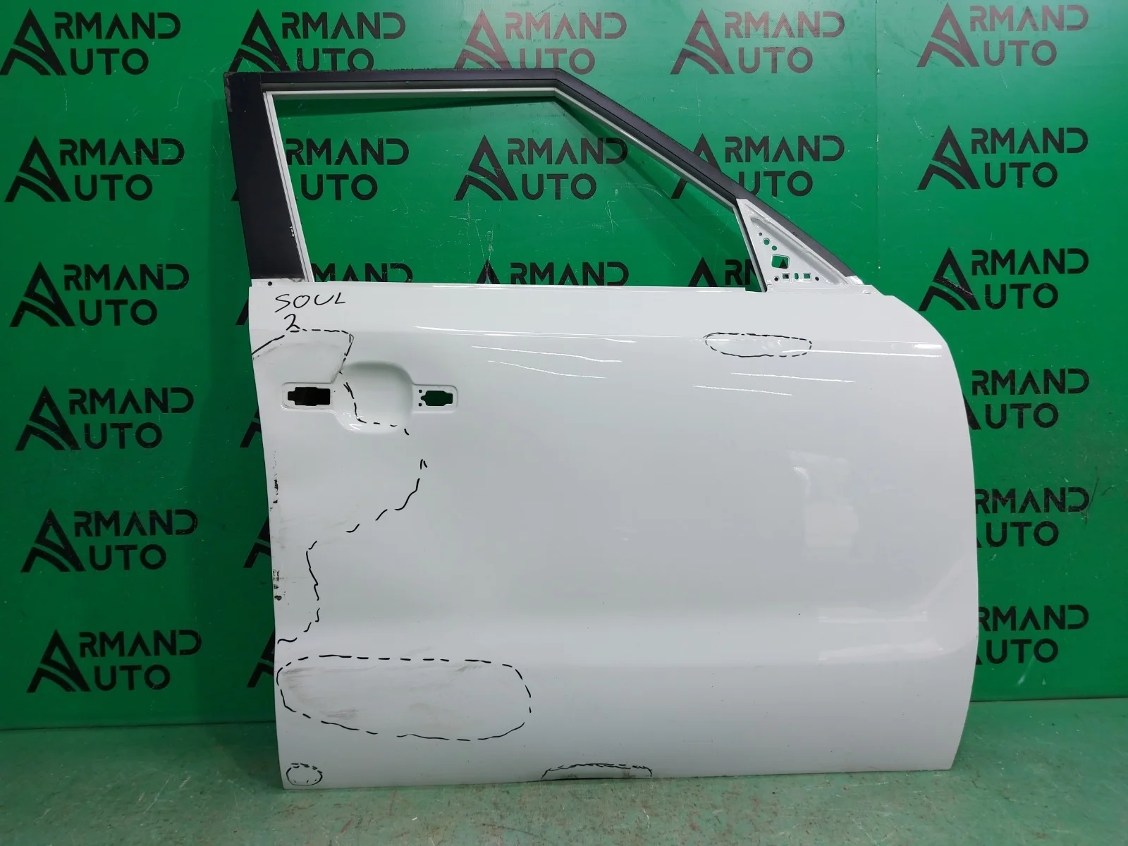 Дверь KIA SOUL 2013-2019 76004B2001 2 PS, передняя правая