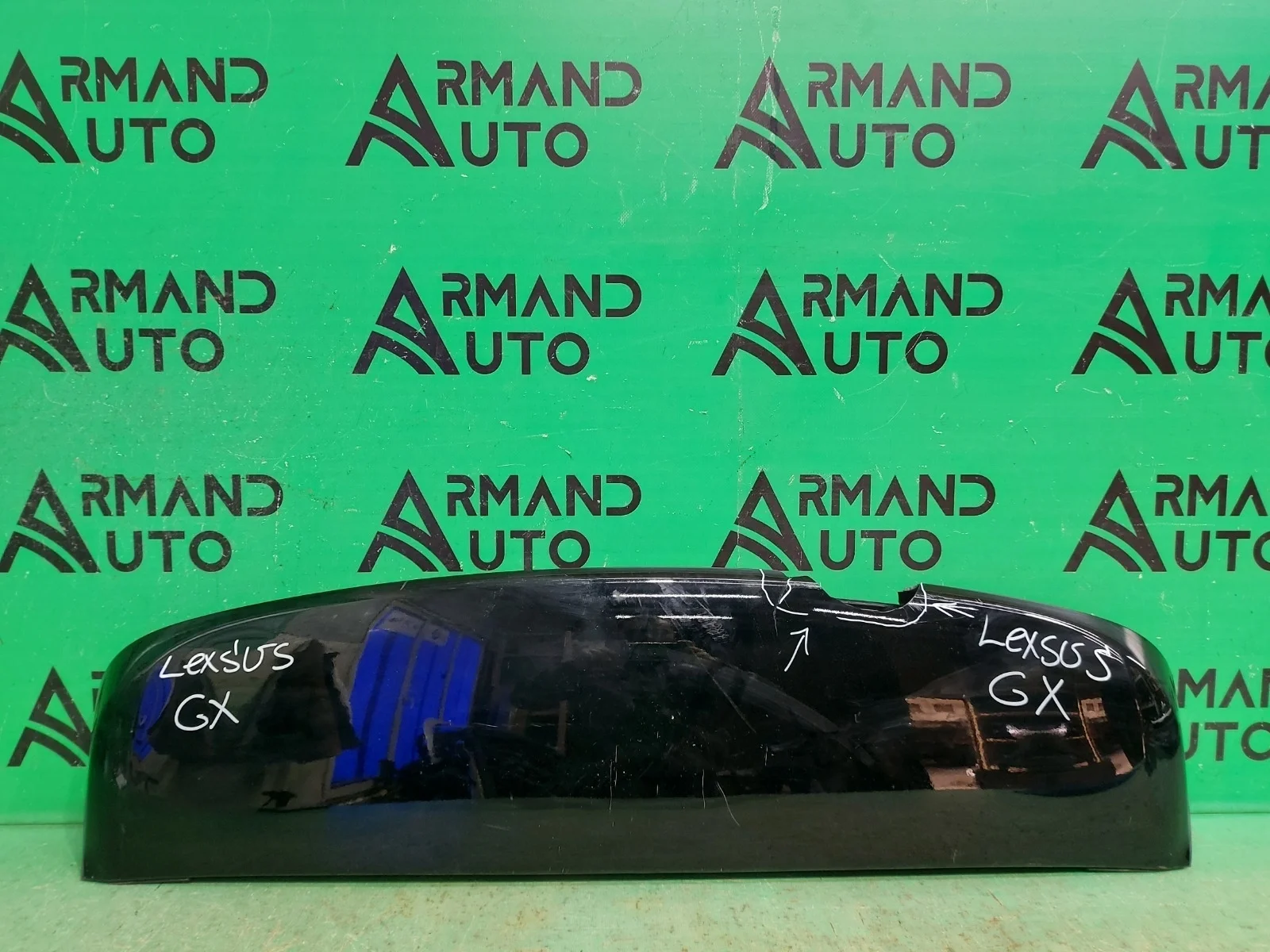 Спойлер двери багажника LEXUS GX 2013-2023 7608560100E2 2 URJ150, правый