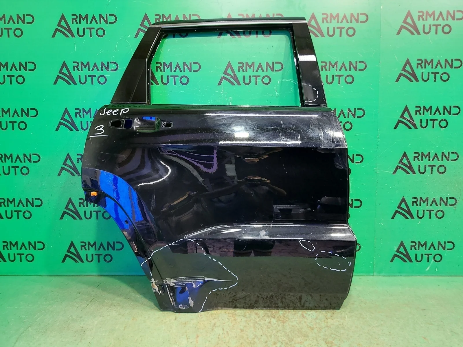 Дверь JEEP GRAND CHEROKEE 2010-2022 55113634AO WK2, задняя правая