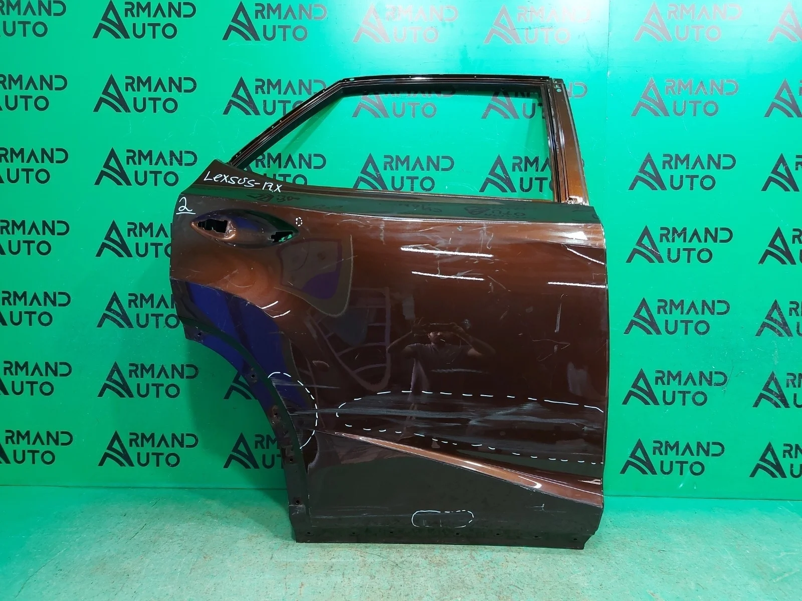 Дверь LEXUS RX 2015-2022 6700348190 4 AL20, задняя правая
