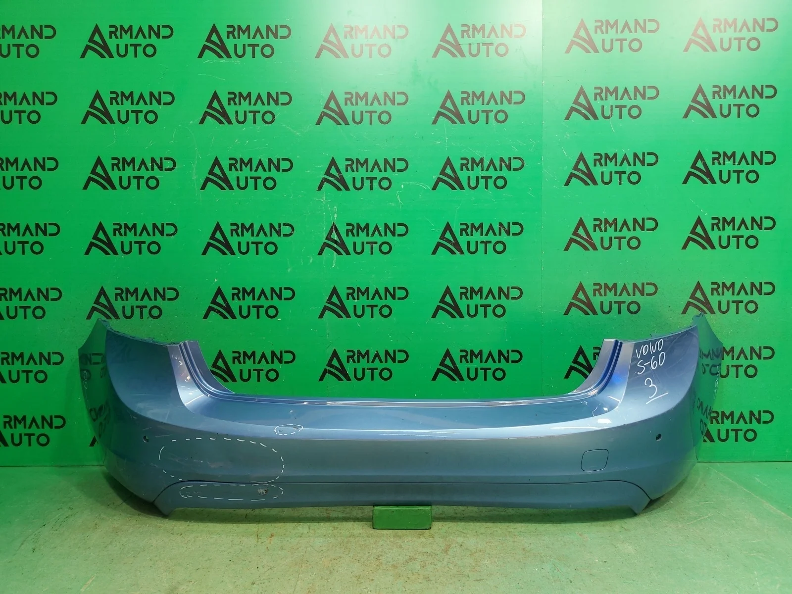 Бампер VOLVO S60 2013-2018 39802573 2, задний